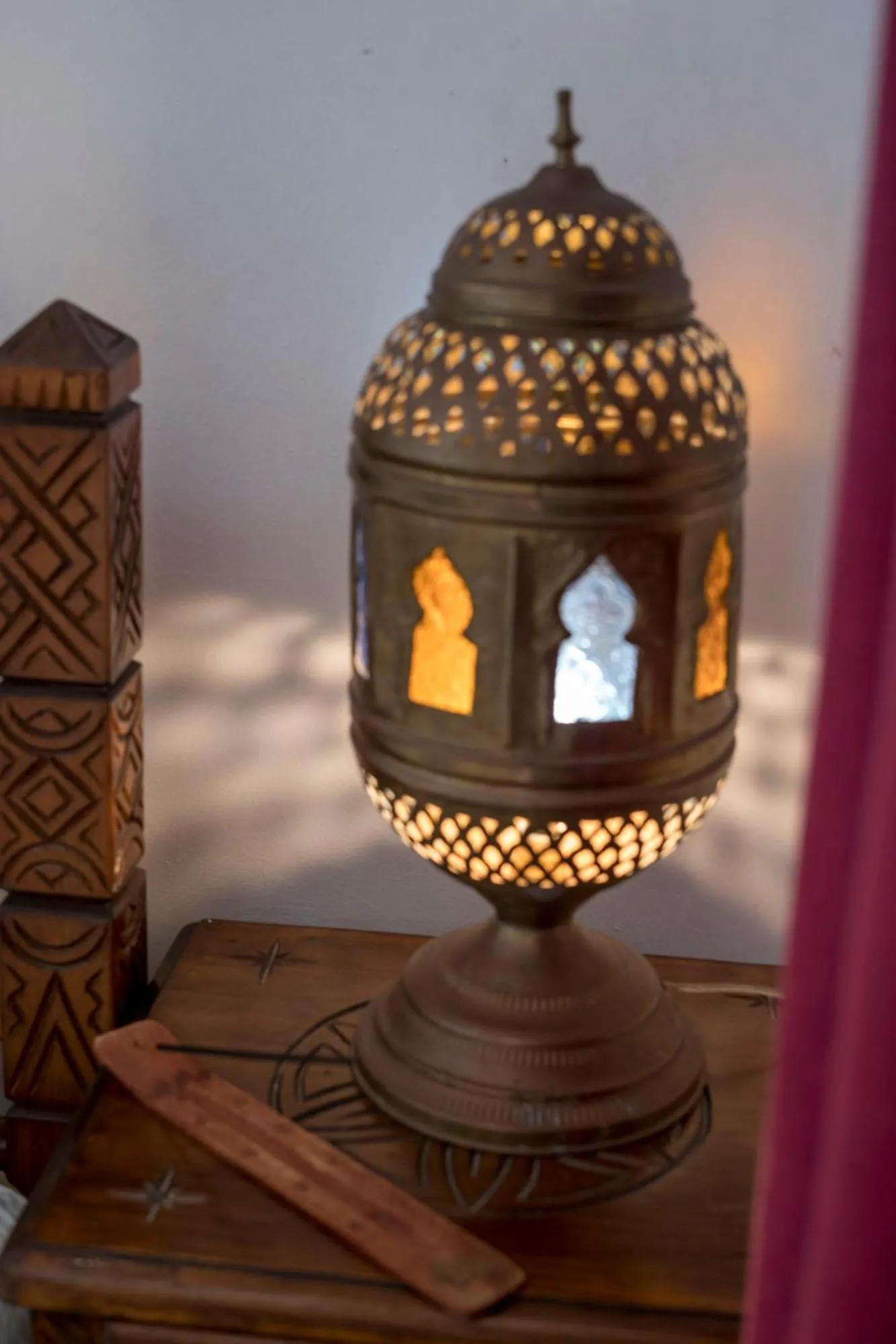 Decorative detail in Maison Darna Guesthouse