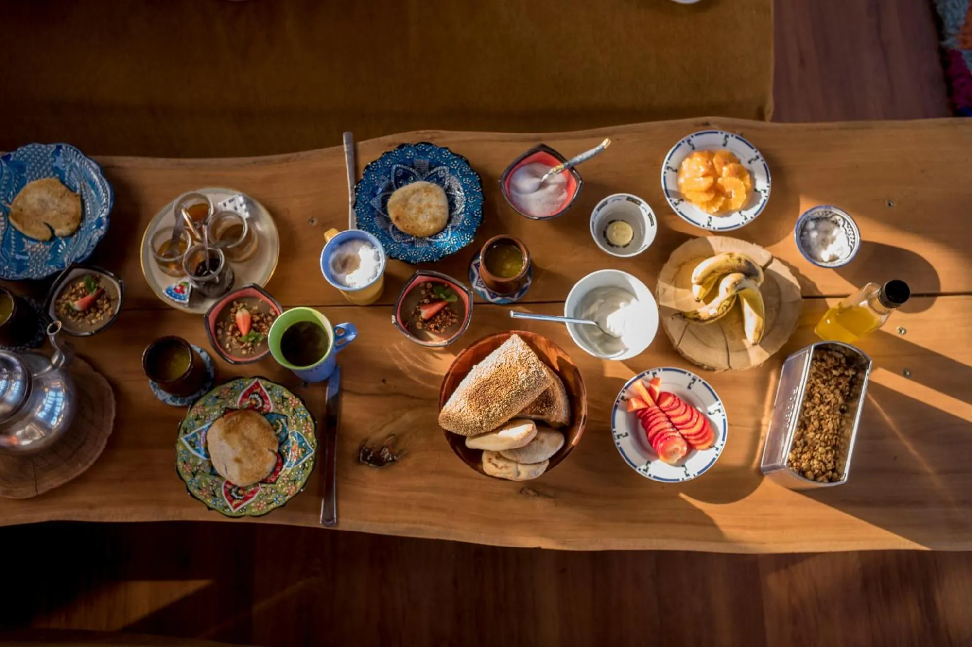 Breakfast in Maison Darna Guesthouse