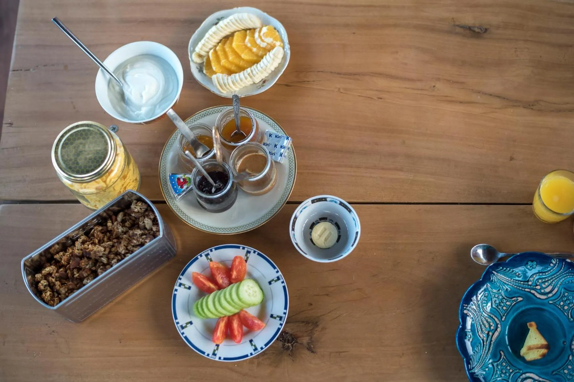 Continental breakfast in Maison Darna Guesthouse