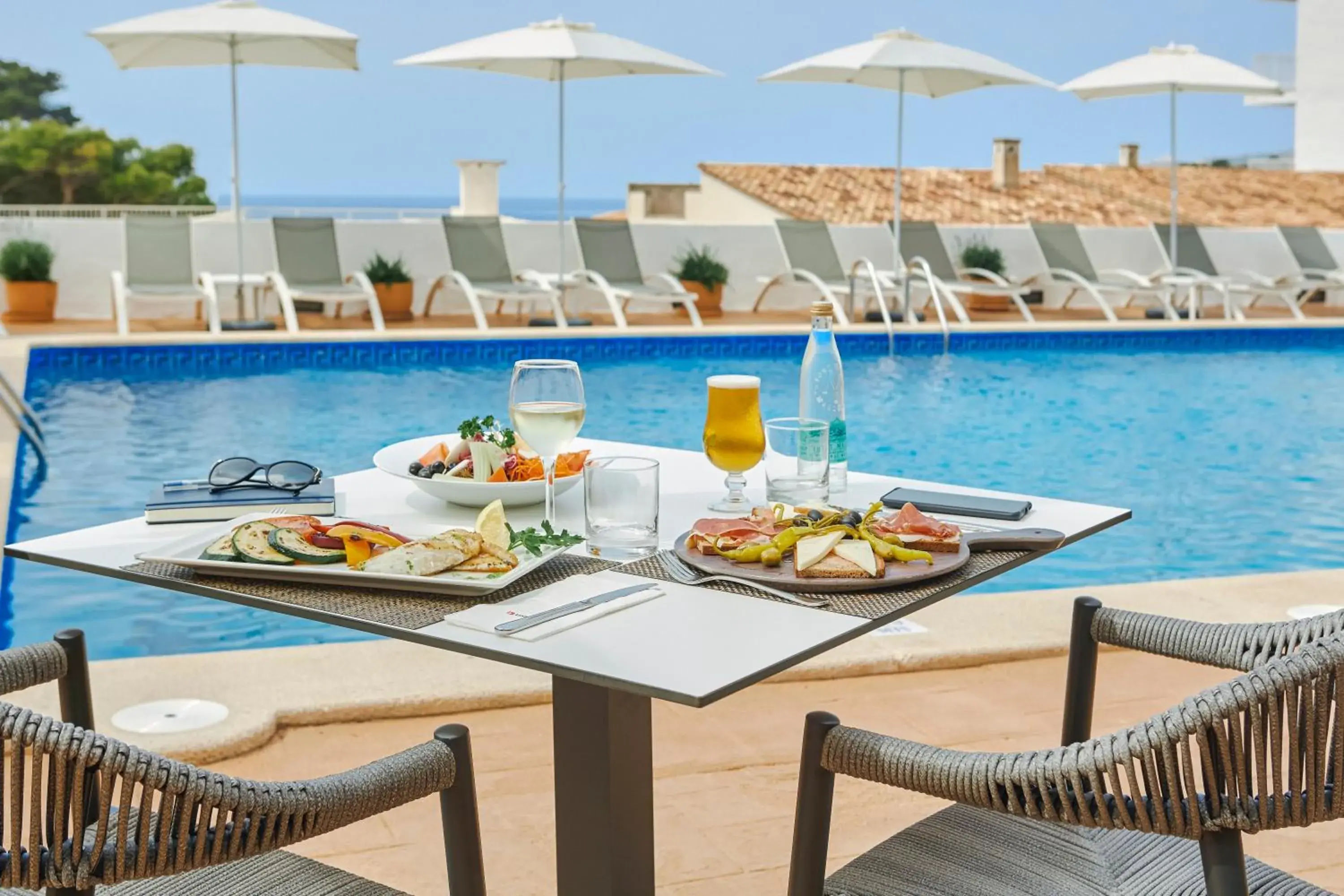 Food close-up in Universal Aparthotel Don Camilo Food close-up in Universal Aparthotel Don Camilo