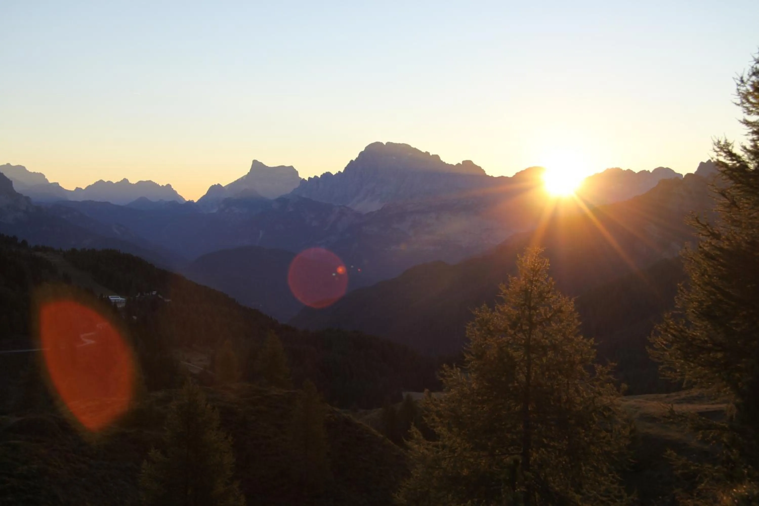 Mountain view in Park Hotel Arnica