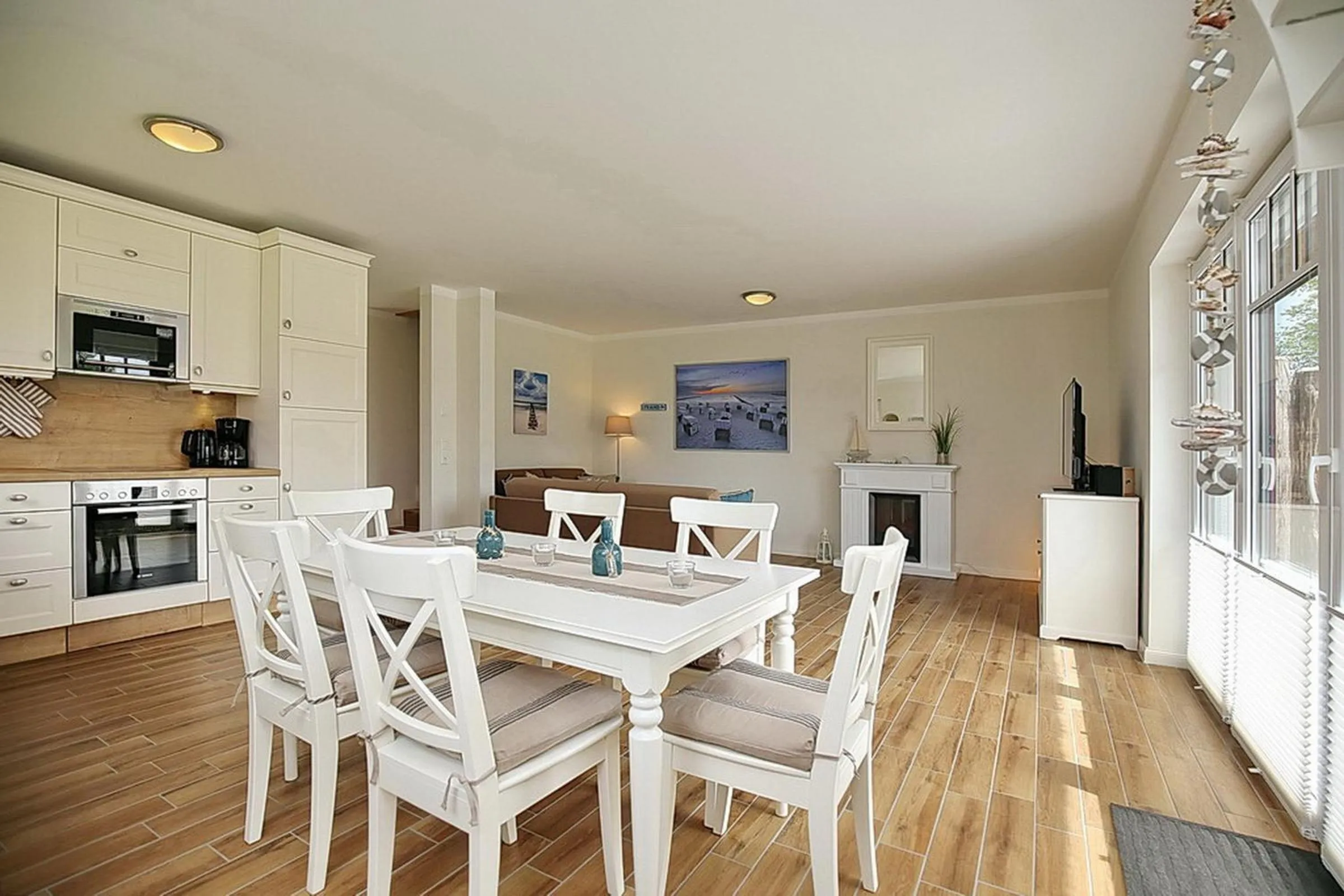Living room in Reethaus Am Mariannenweg 15b