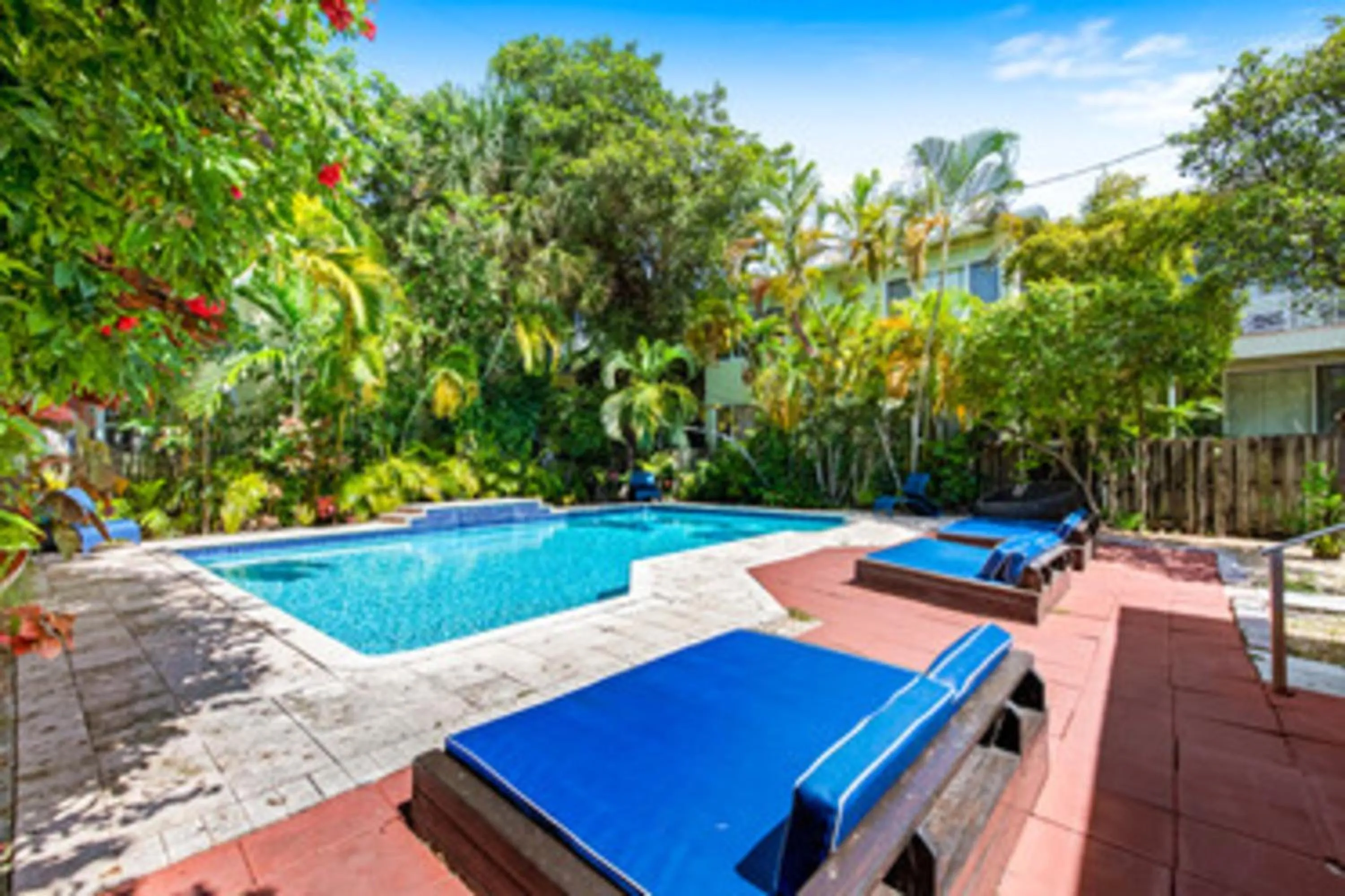 Swimming pool in L'Etoile Apartments Part of the Oasis Casita Collection
