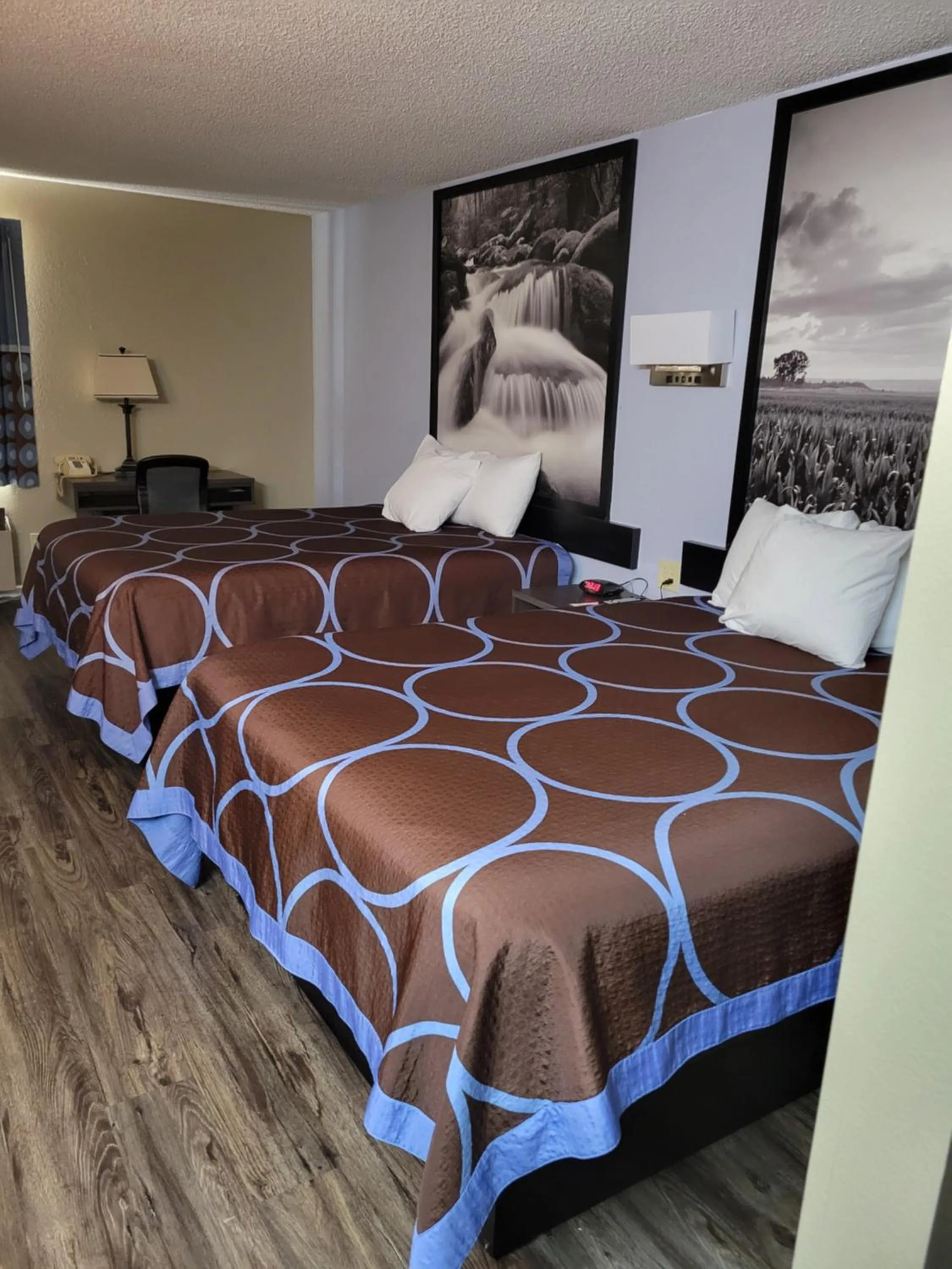 Bed in Super 8 by Wyndham Sullivan