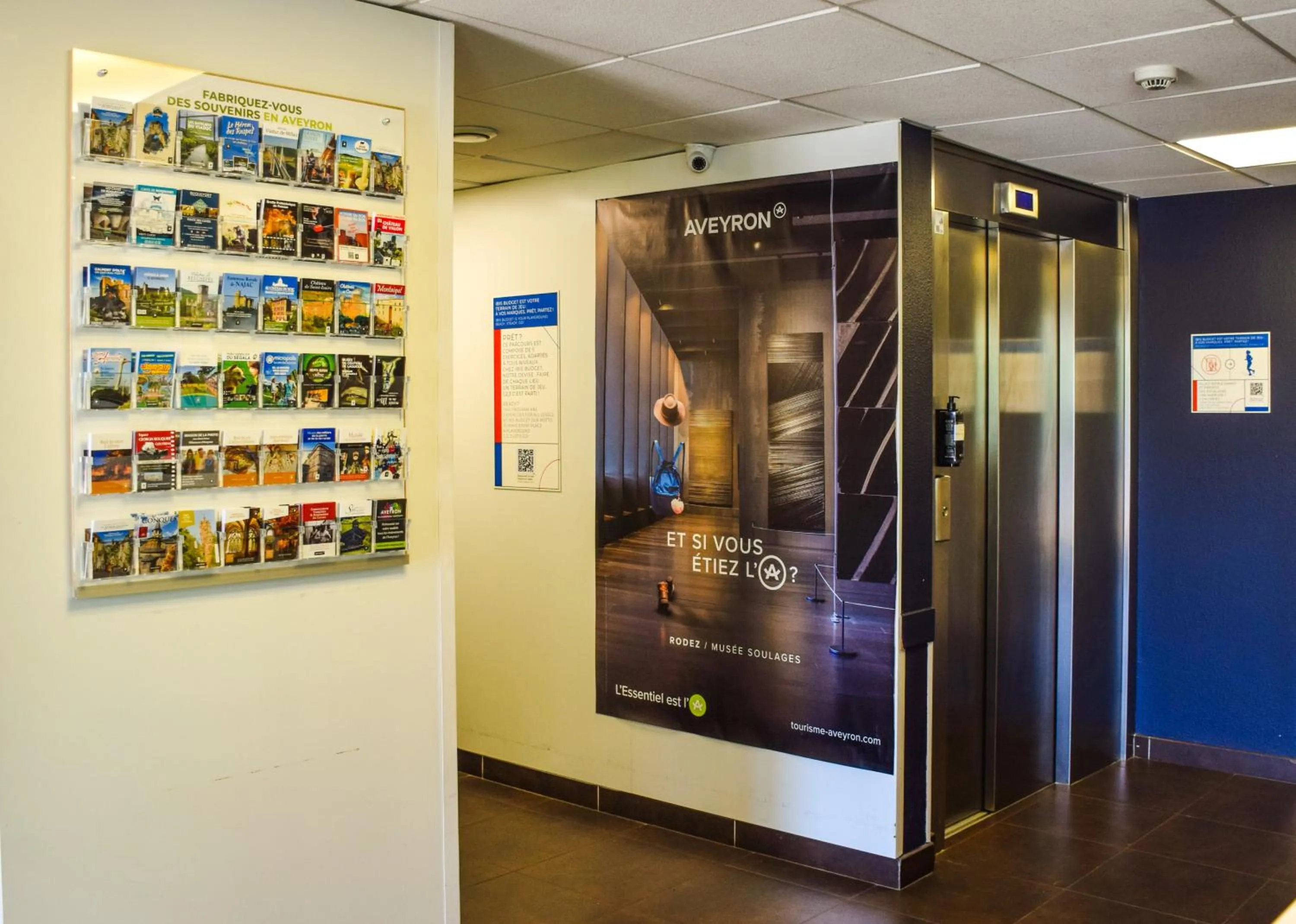 elevator in ibis budget Rodez