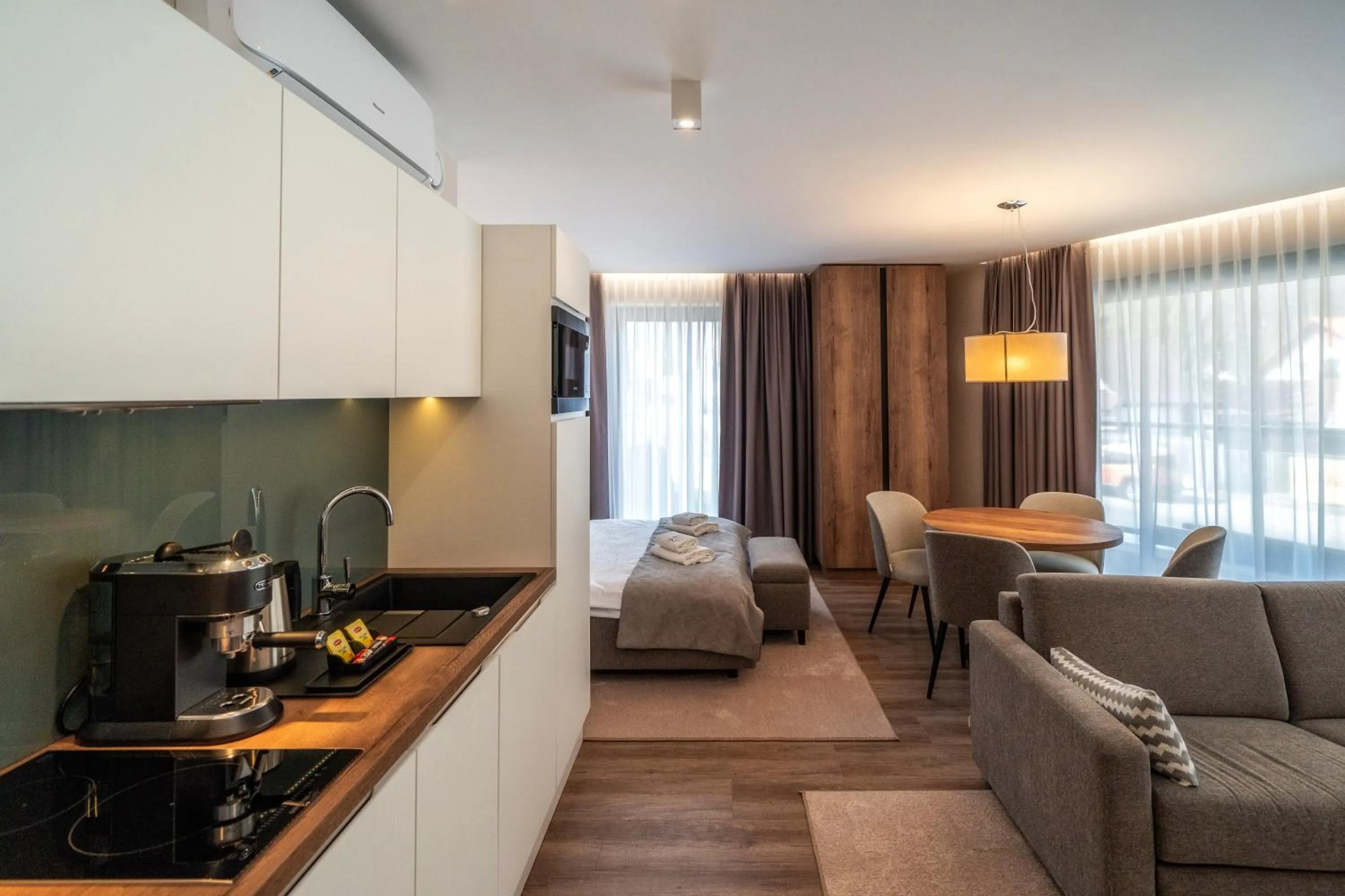 Kitchen or kitchenette in Meta Apartments