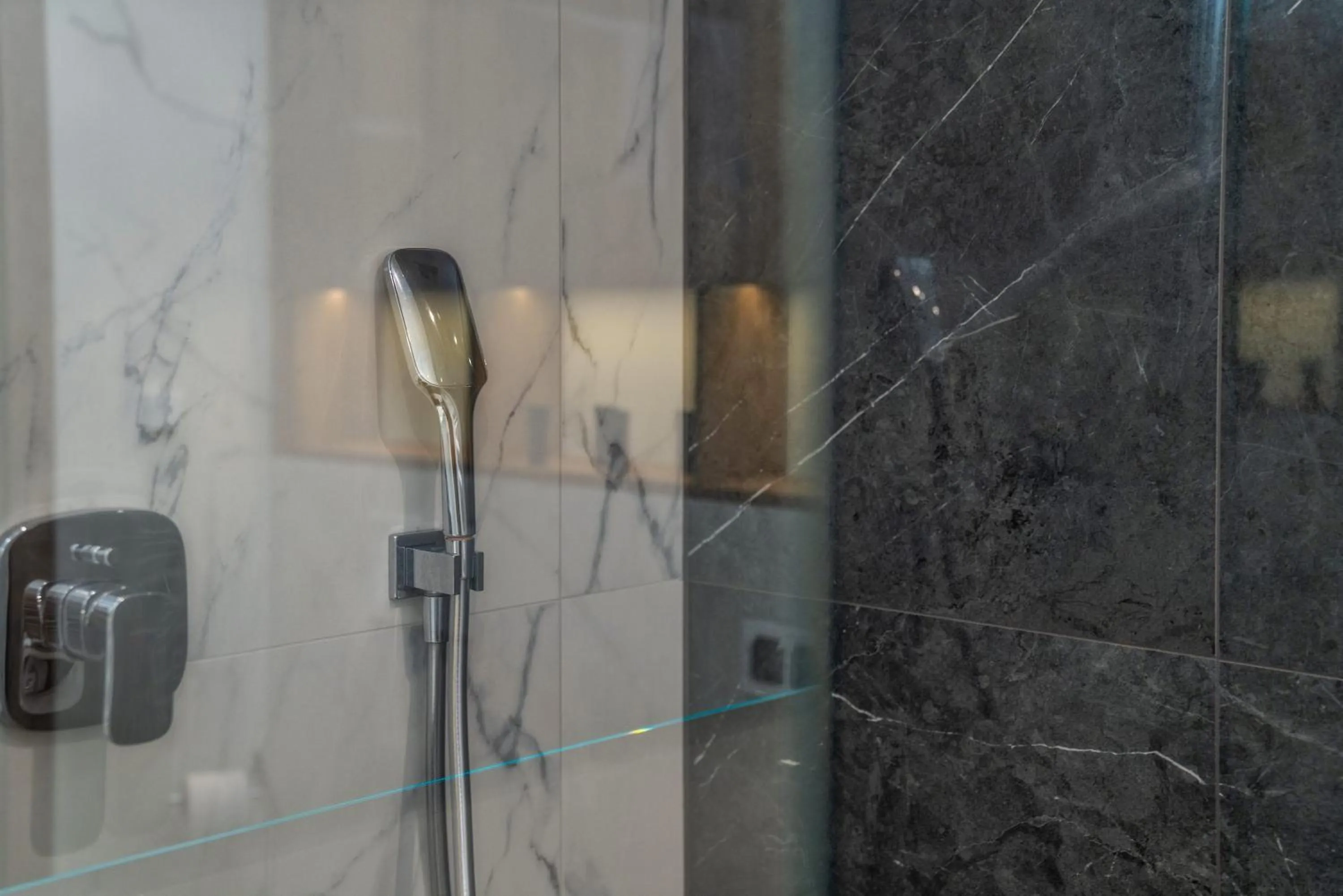 Shower in Meta Apartments