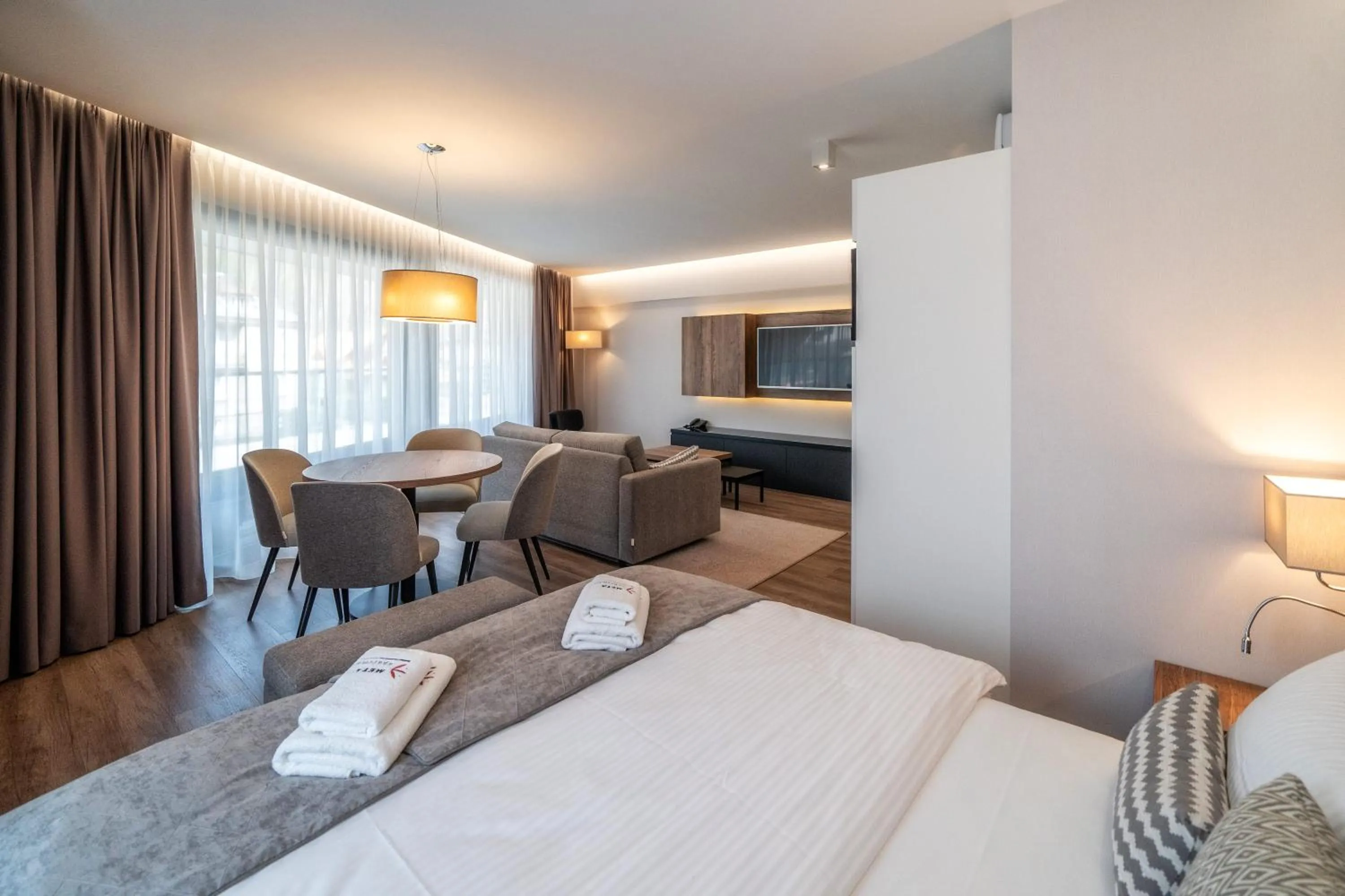 Bed in Meta Apartments