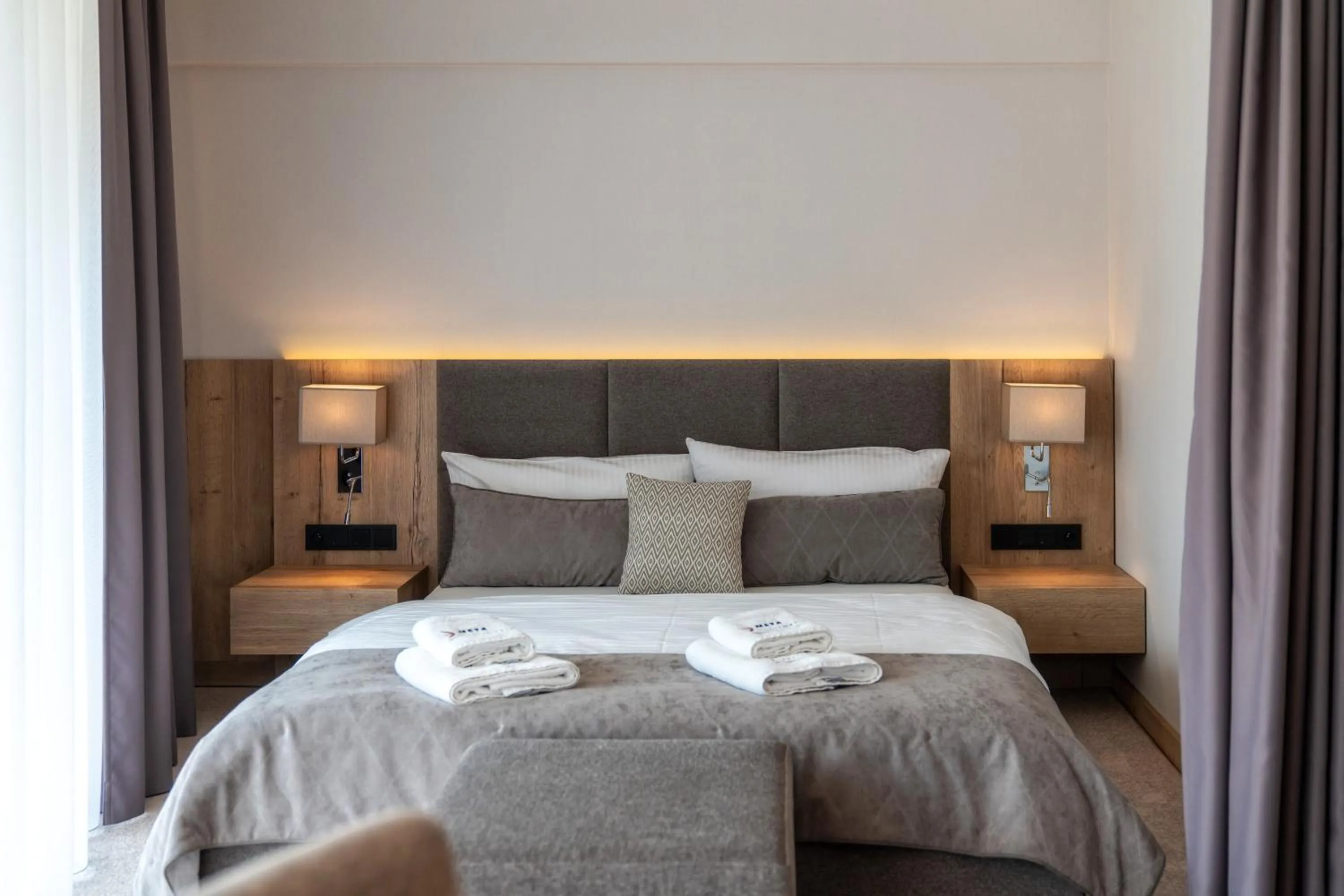 Bed in Meta Apartments