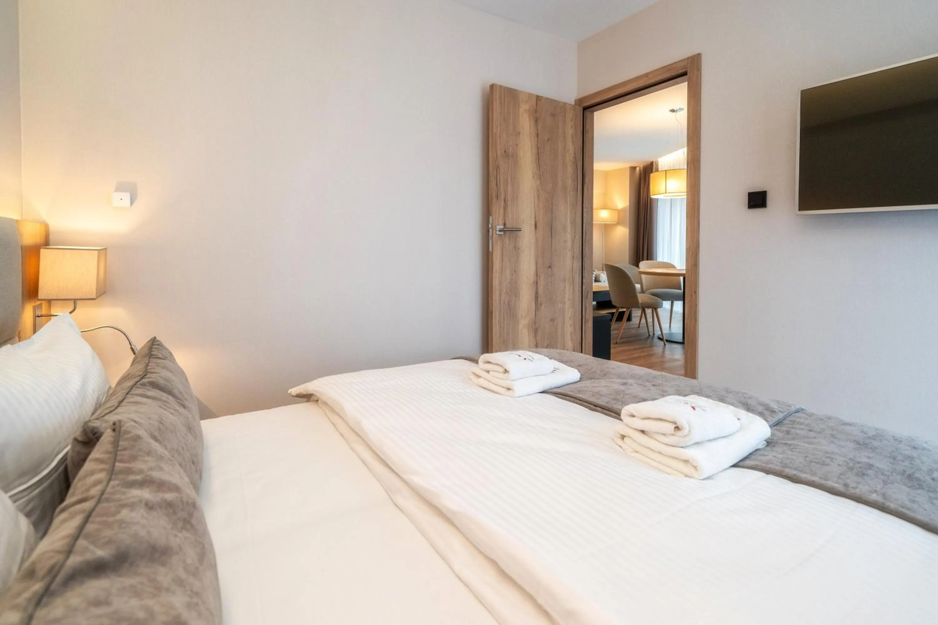 Bed in Meta Apartments