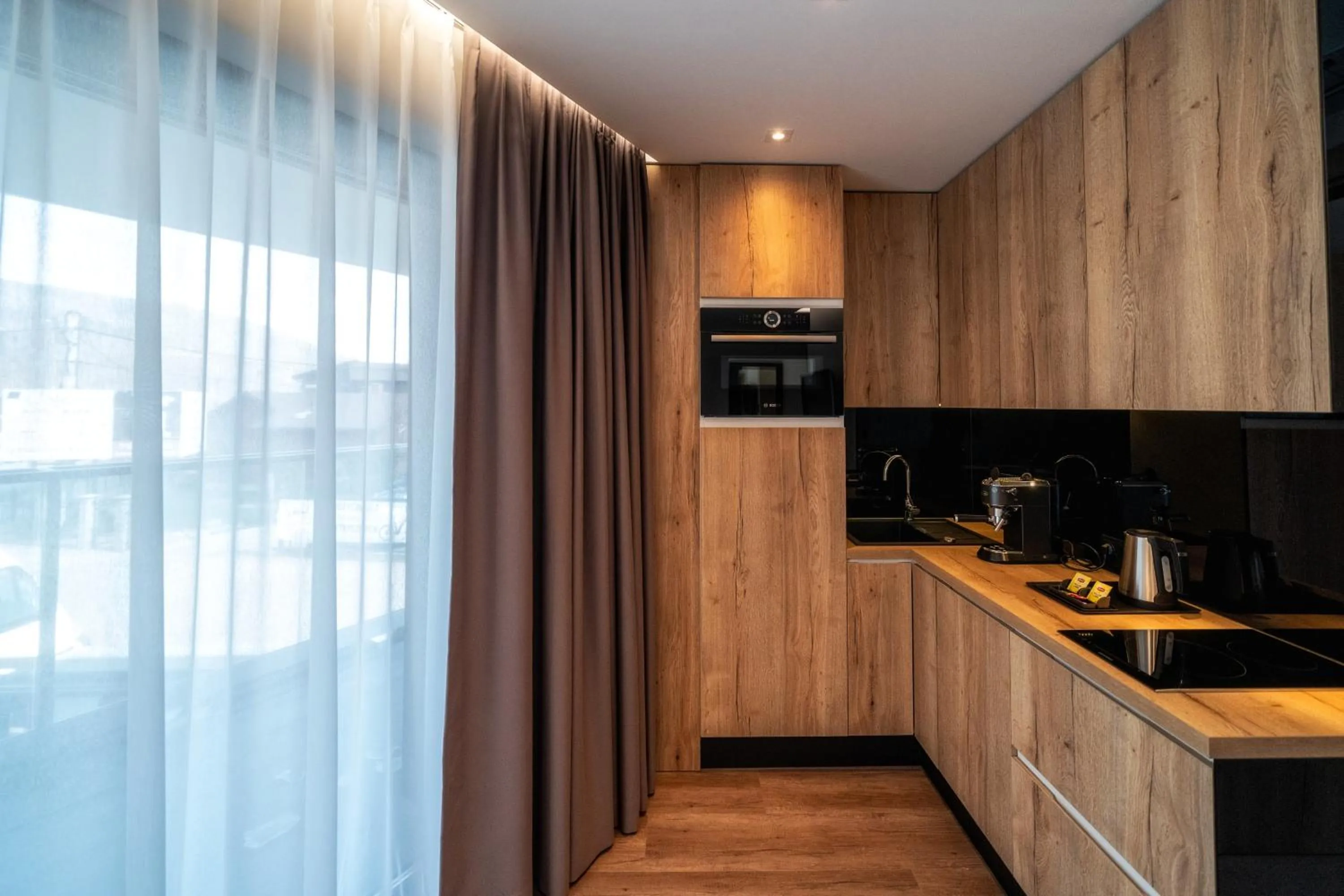 Kitchen or kitchenette in Meta Apartments