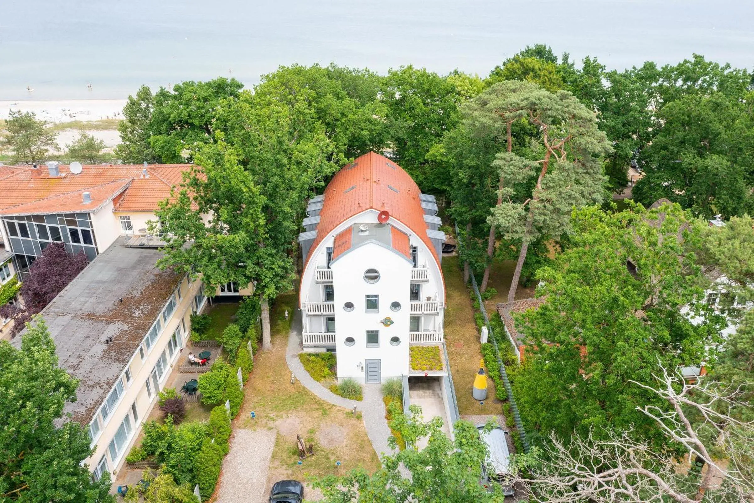 Property building in Strandvilla Scholle - Hering Wohnung 03