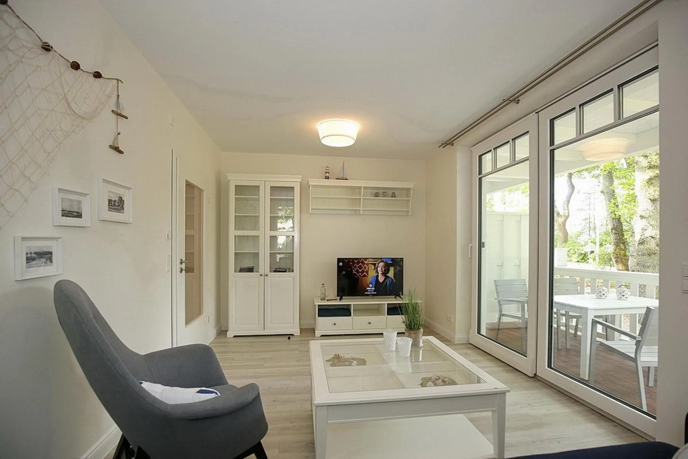 Living room in Strandvilla Scholle - Hering Wohnung 03