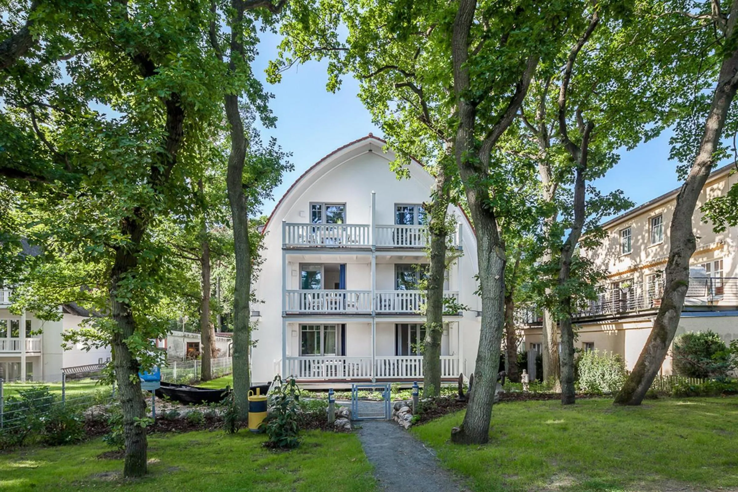 Property building in Strandvilla Scholle - Makrele Wohnung 04