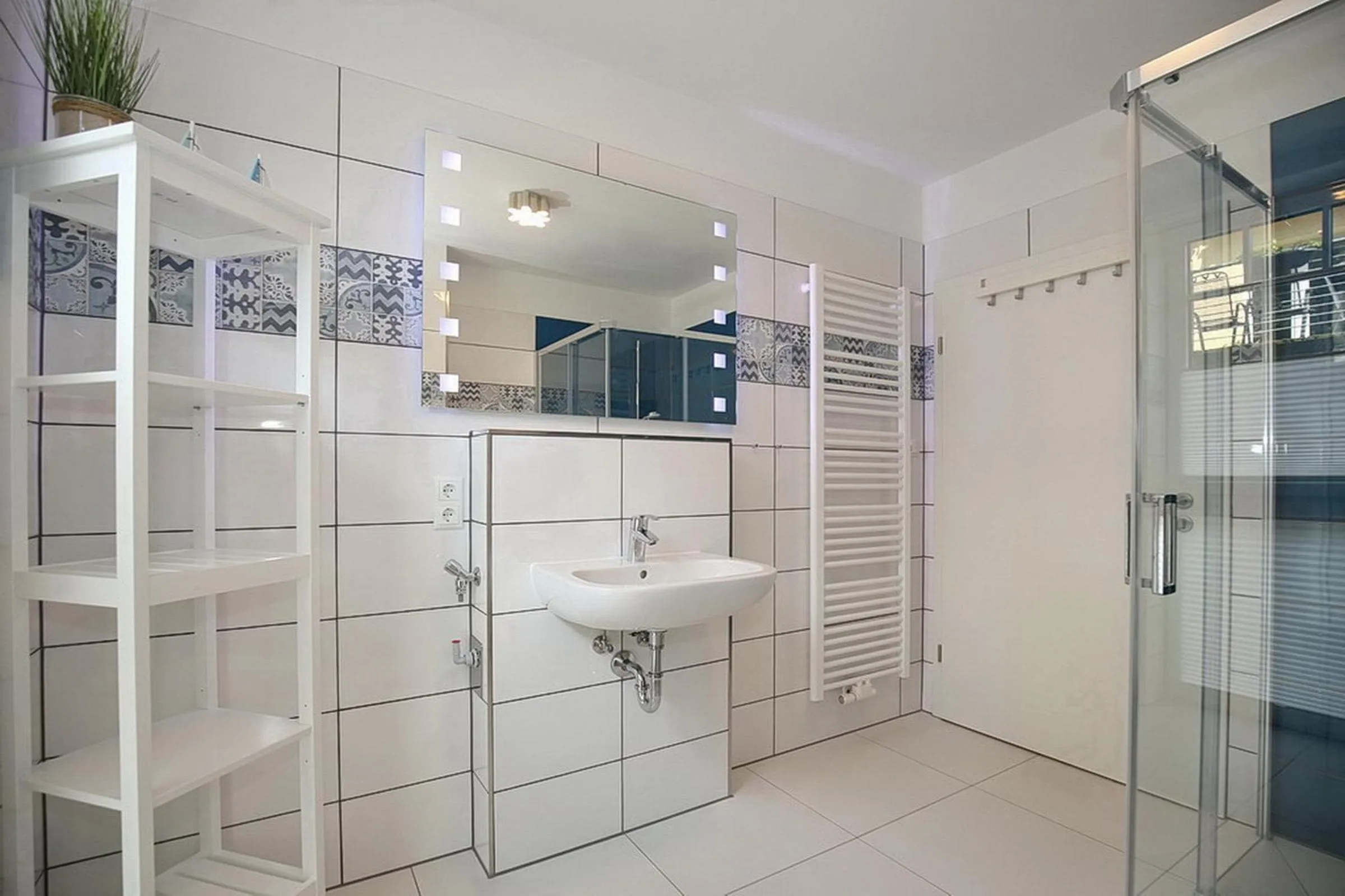 Bathroom in Strandvilla Scholle - Makrele Wohnung 04
