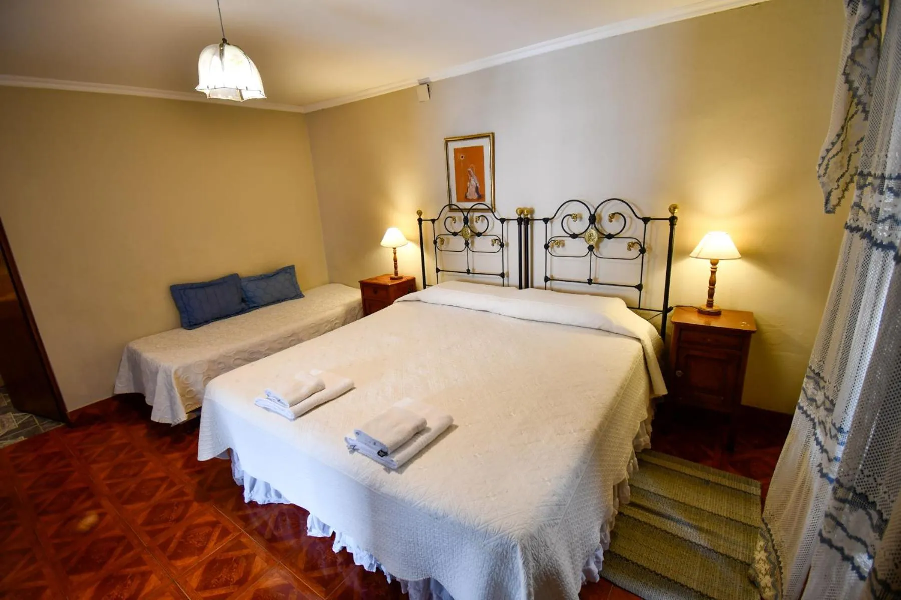 Bed in Hostal El Cerrito