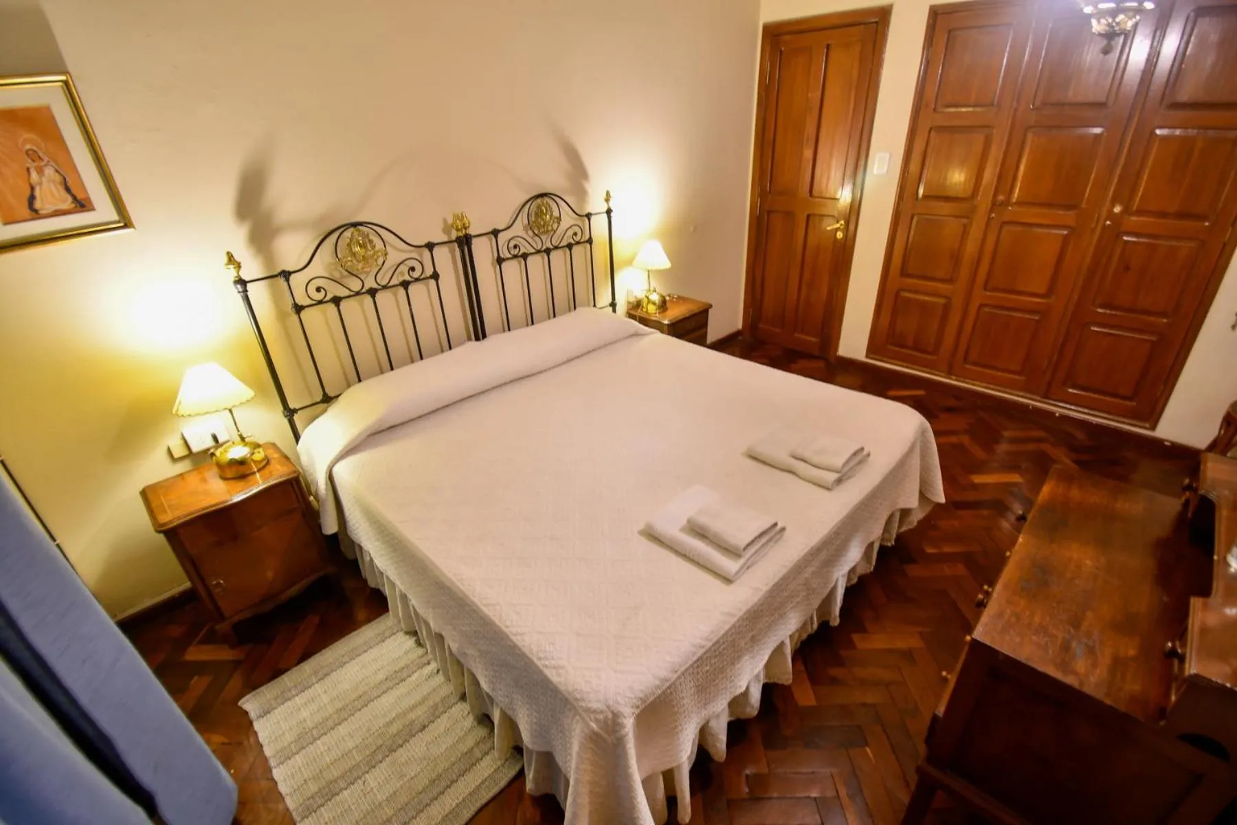 Bed in Hostal El Cerrito