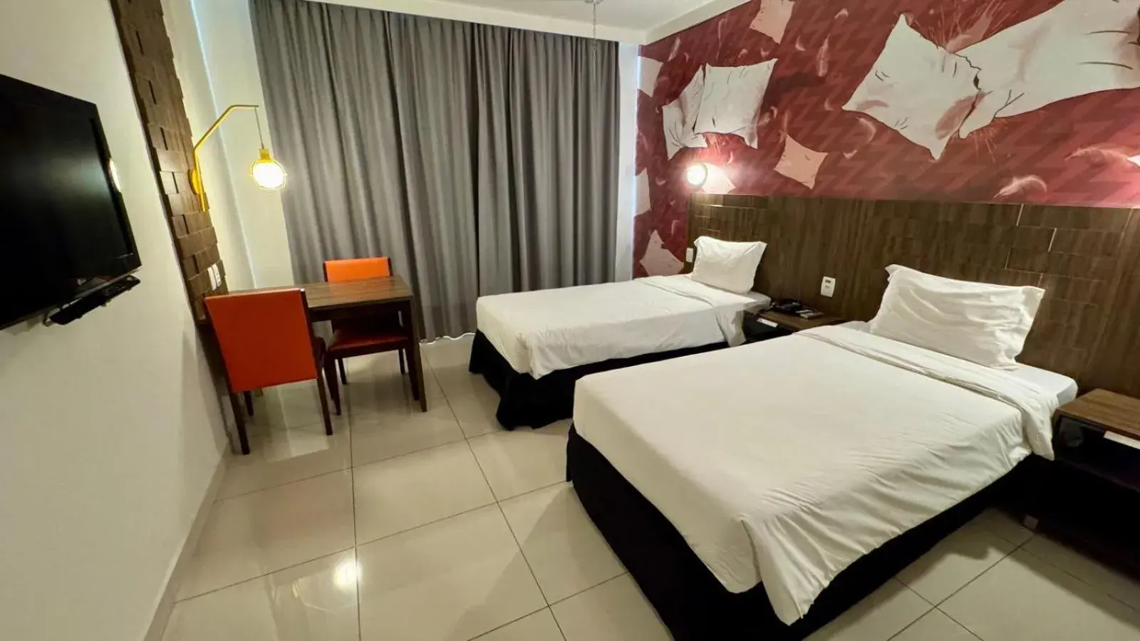 Standard Apartment with Twin Beds in Hotel Cassino Tower Piracicaba by Nacional Inn Standard Apartment with Twin Beds in Hotel Cassino Tower Piracicaba by Nacional Inn