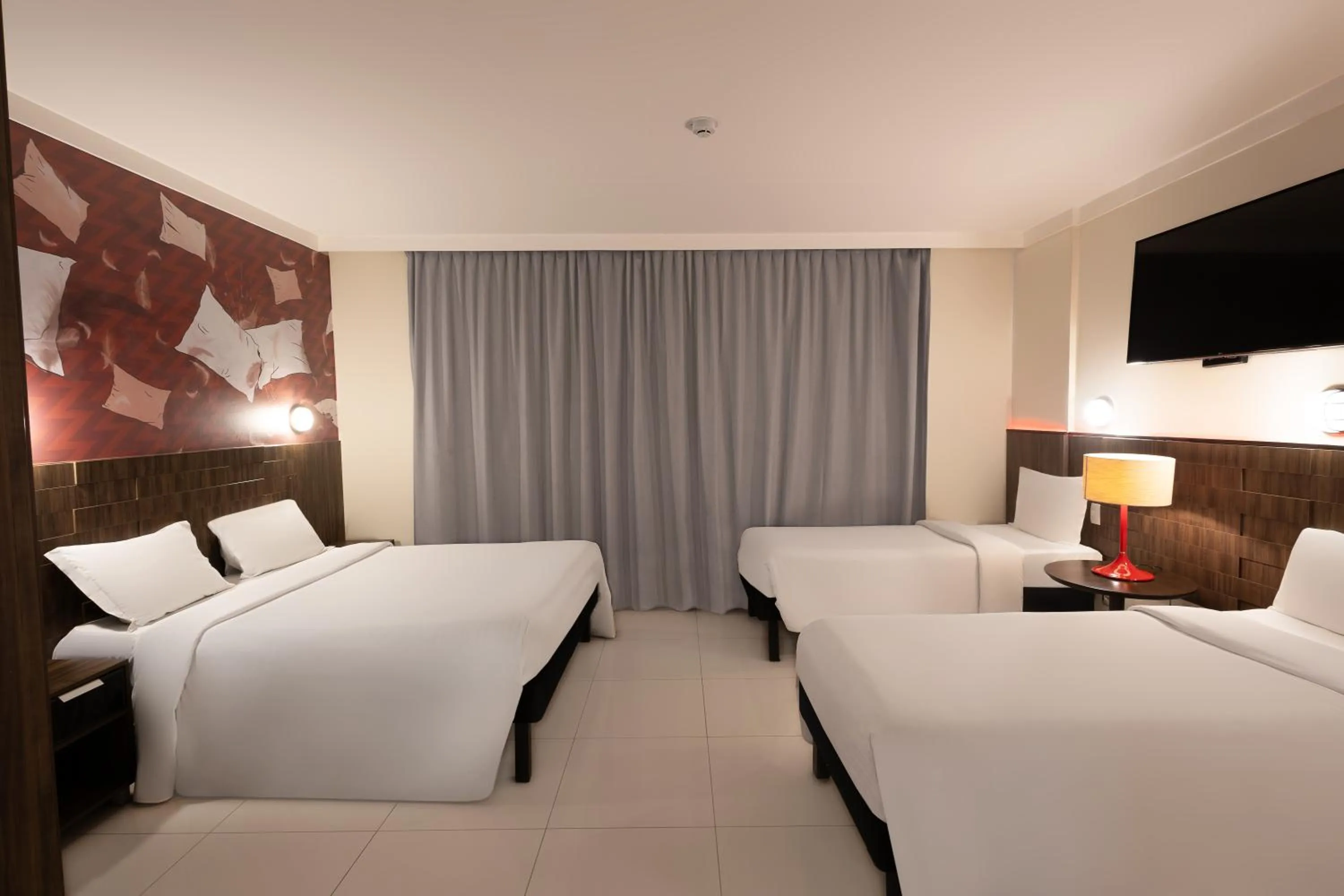 Bedroom, Bed in Hotel Cassino Tower Piracicaba by Nacional Inn