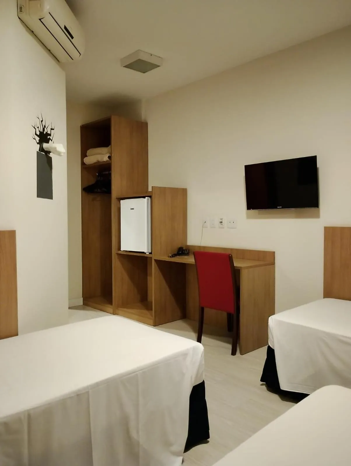 Bedroom, Bed in Hotel Cassino Tower Piracicaba by Nacional Inn