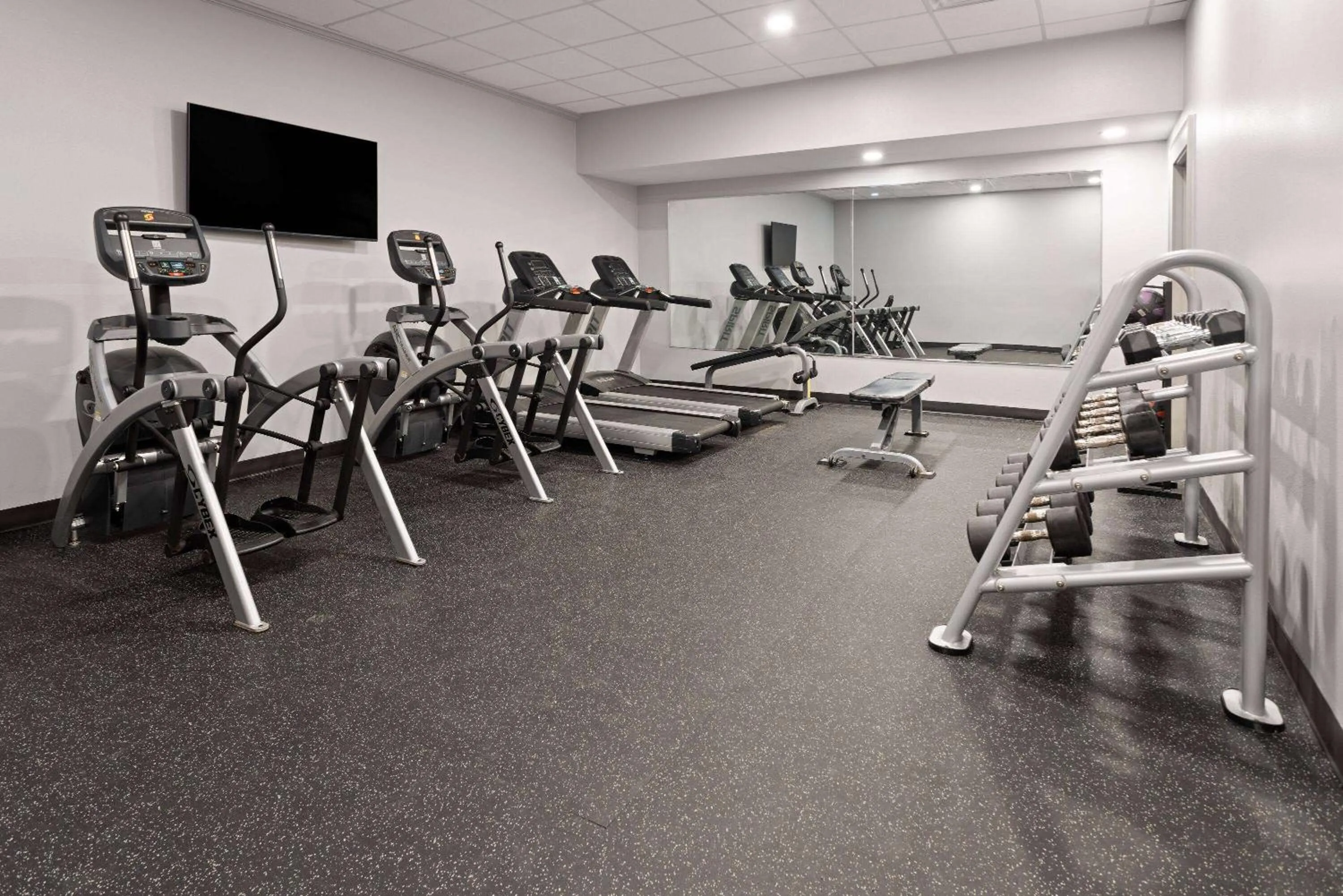Fitness centre/facilities in Hawthorn Extended Stay by Wyndham Ellsworth Bar Harbor