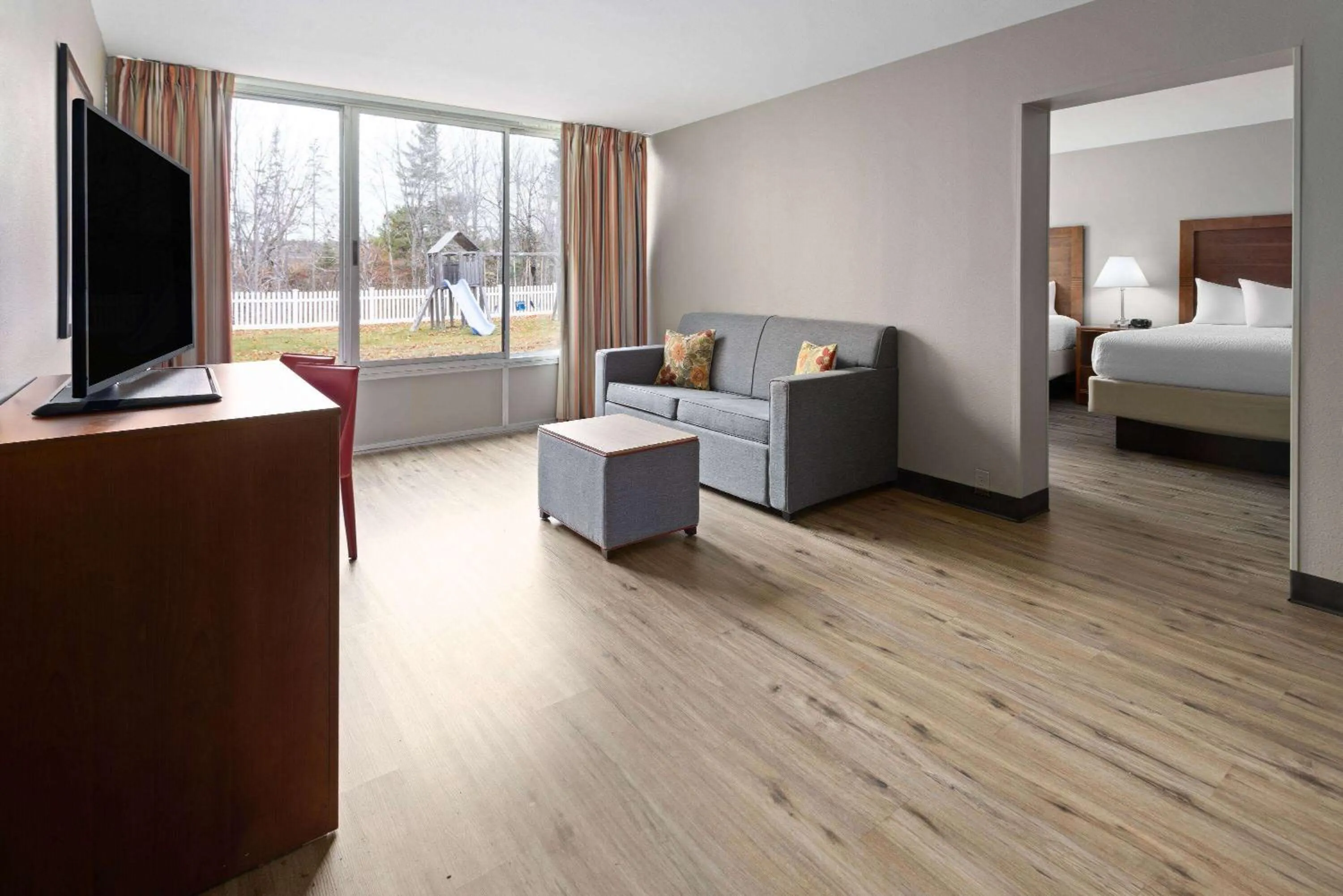 Photo of the whole room, Bed in Hawthorn Extended Stay by Wyndham Ellsworth Bar Harbor