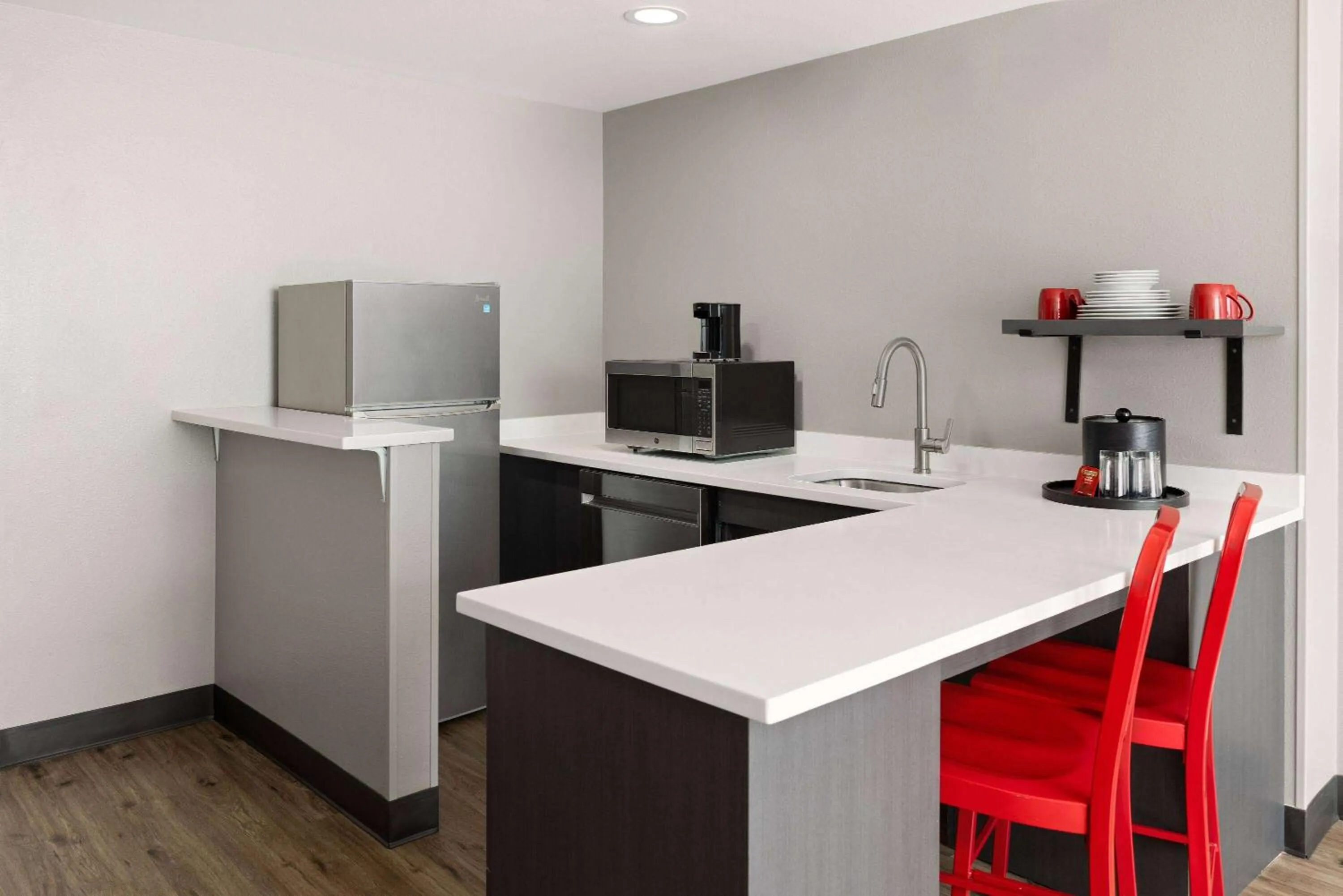 Photo of the whole room in Hawthorn Extended Stay by Wyndham Ellsworth Bar Harbor