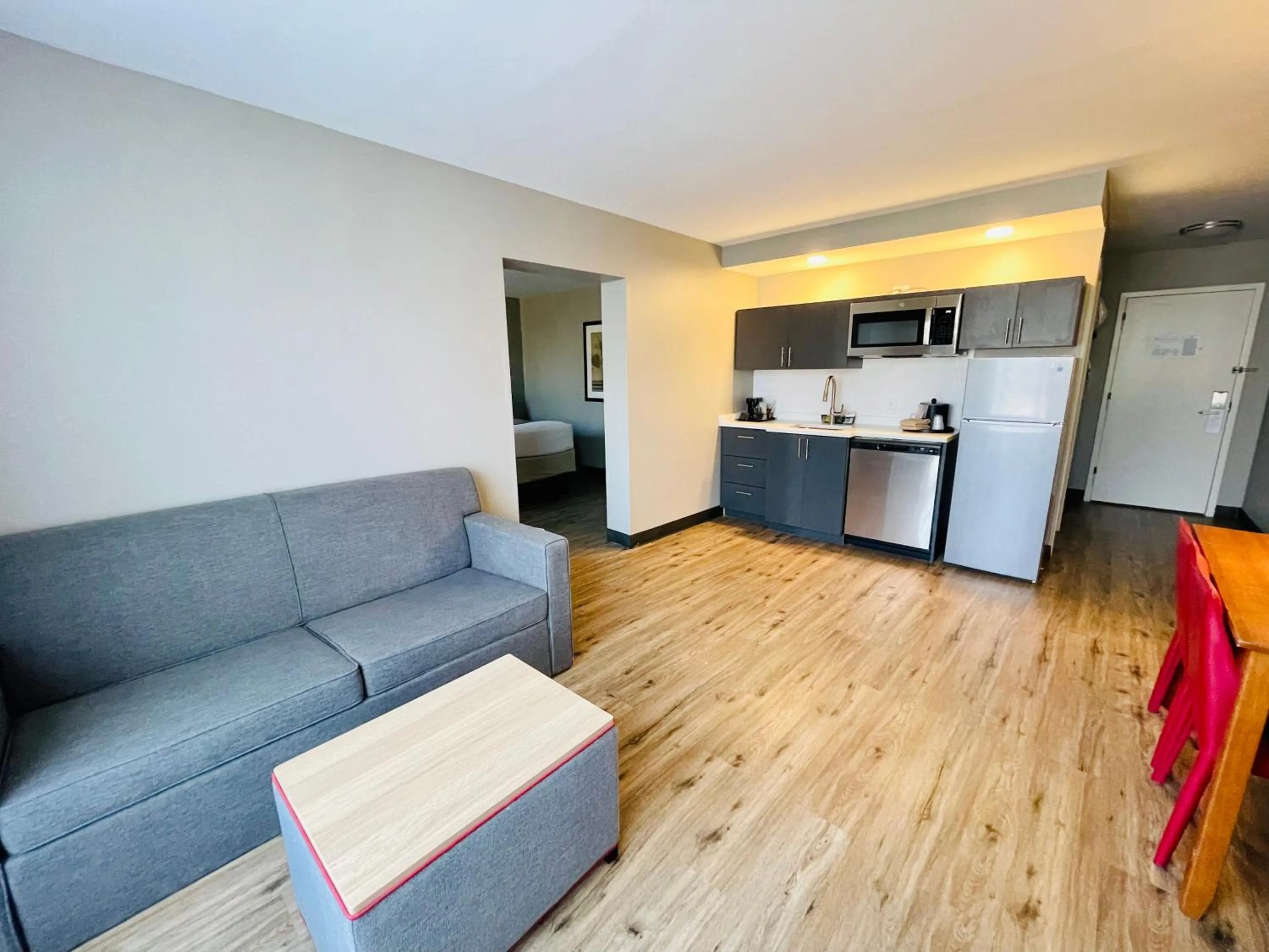 Kitchen or kitchenette in Hawthorn Extended Stay by Wyndham Ellsworth Bar Harbor