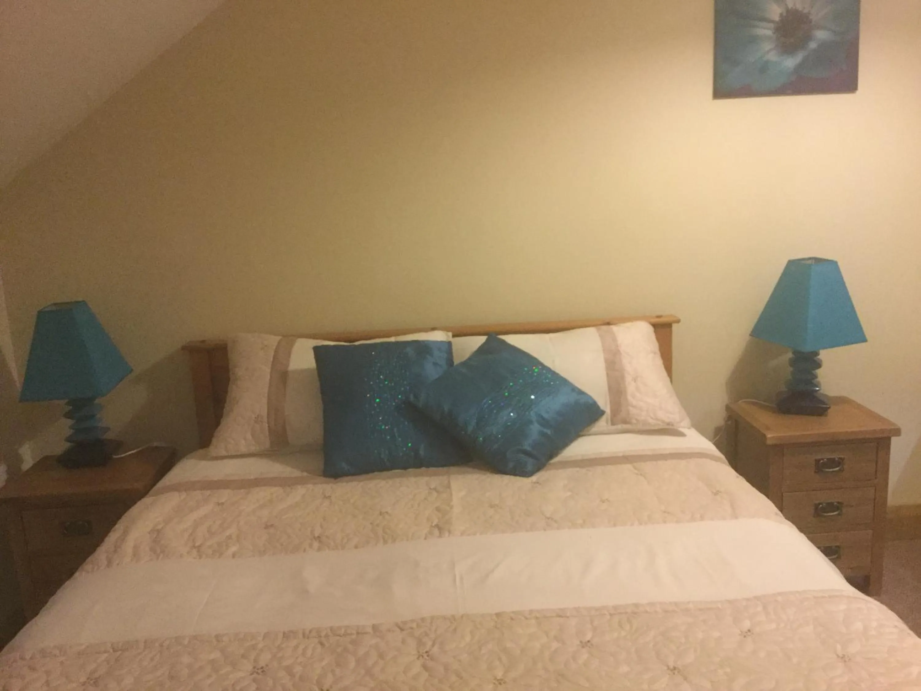 Bed in The Crossroads B&B