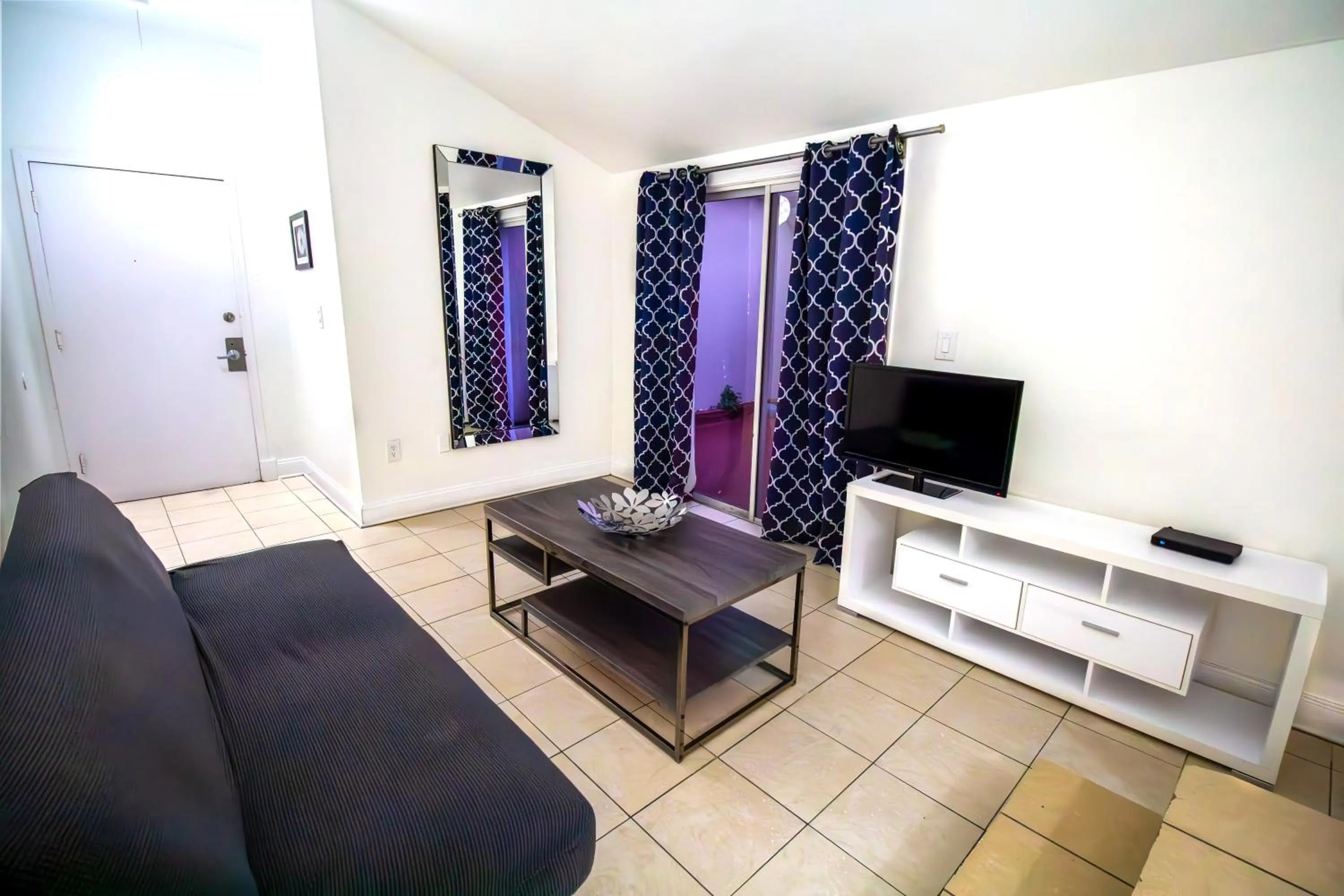 Living room in Hispaniola Apartments Part of the Oasis Casita Collection