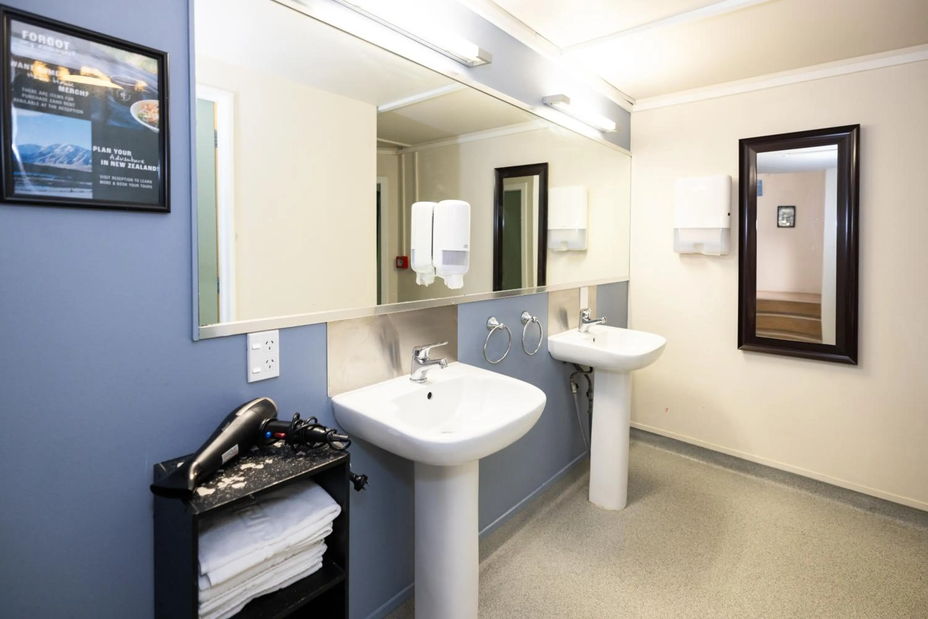 Bathroom in Haka House Queenstown