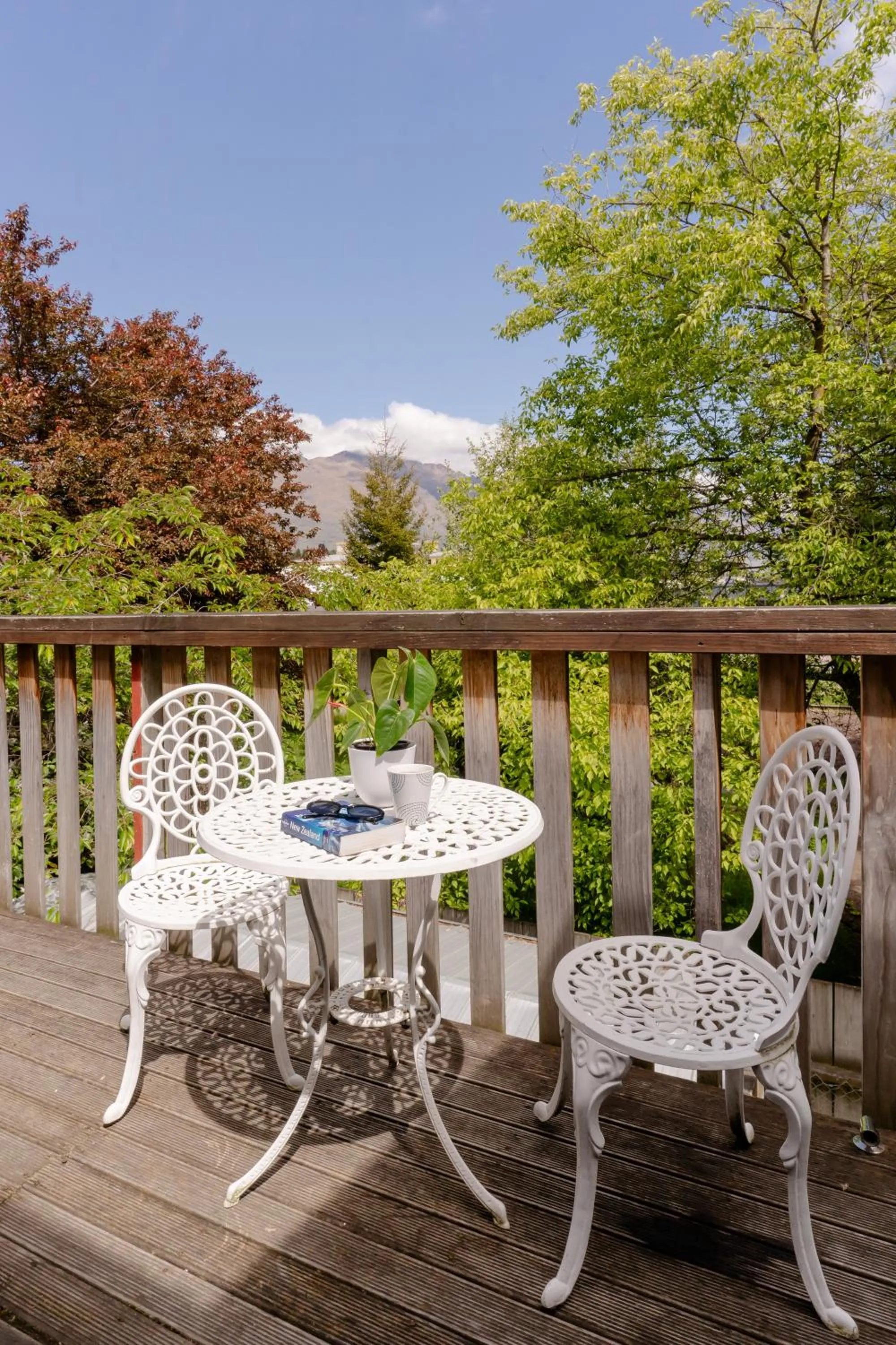 Patio in Haka House Queenstown