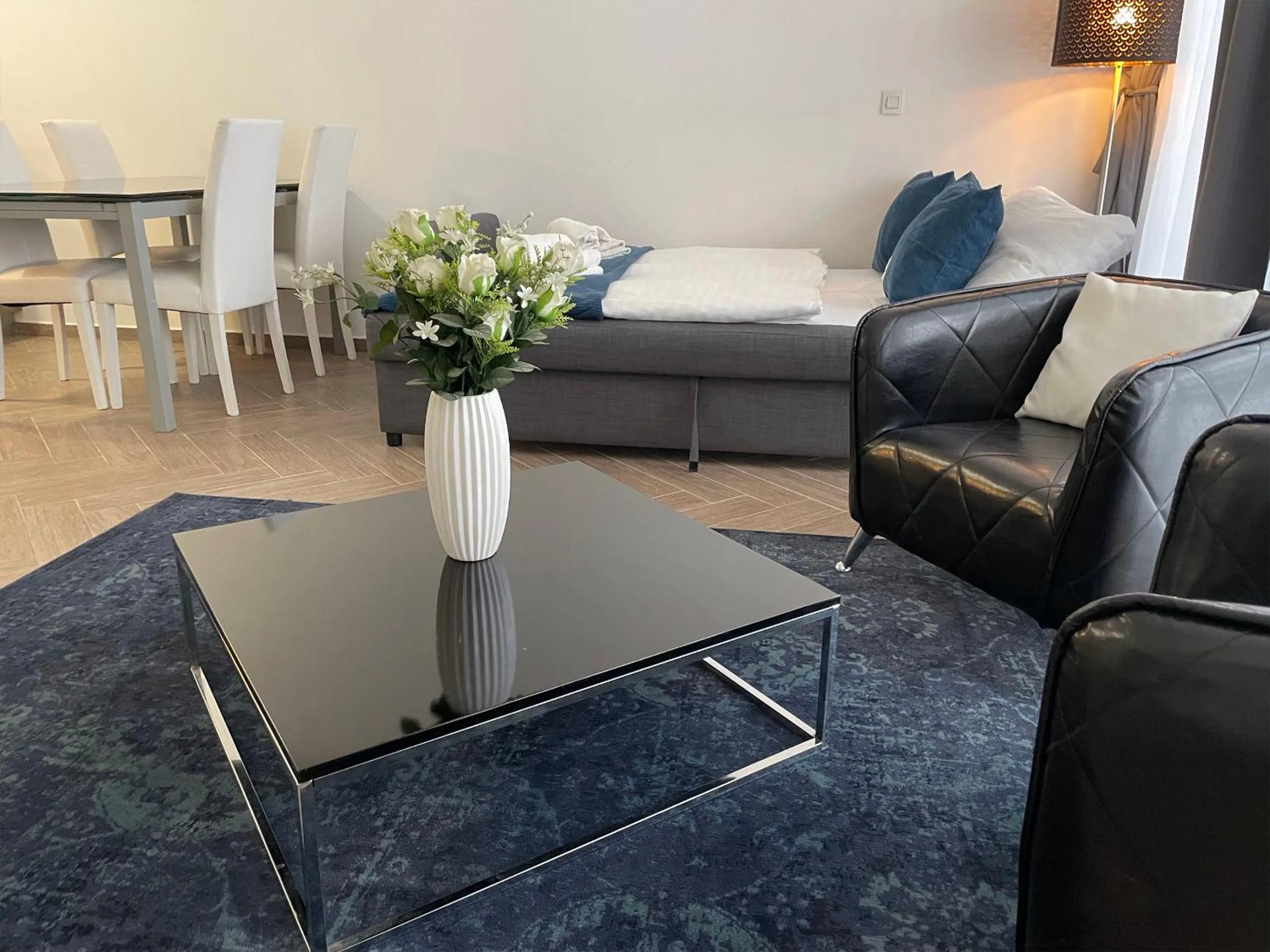 Bed in Smart Hotel Budapest