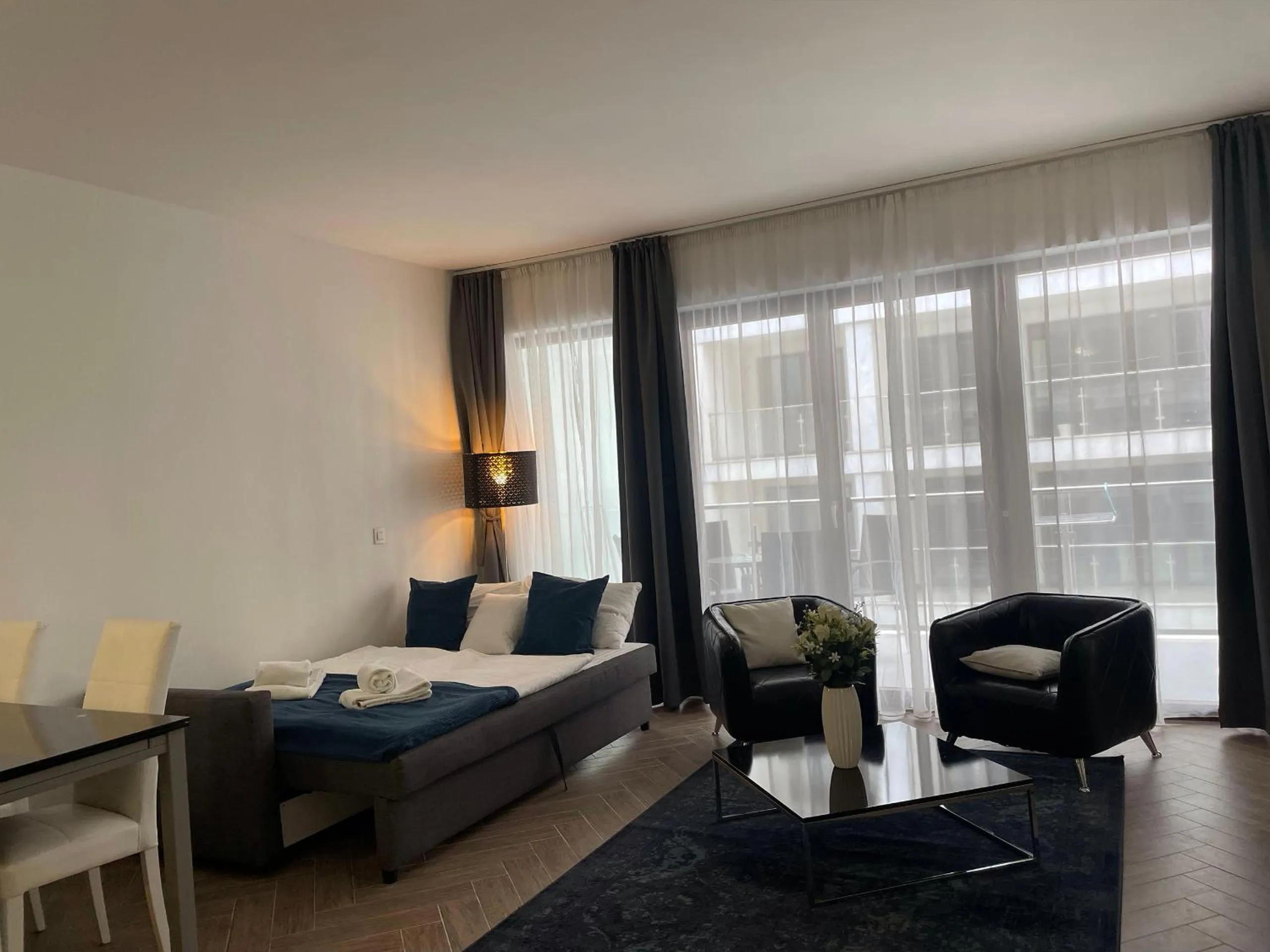 Bed in Smart Hotel Budapest