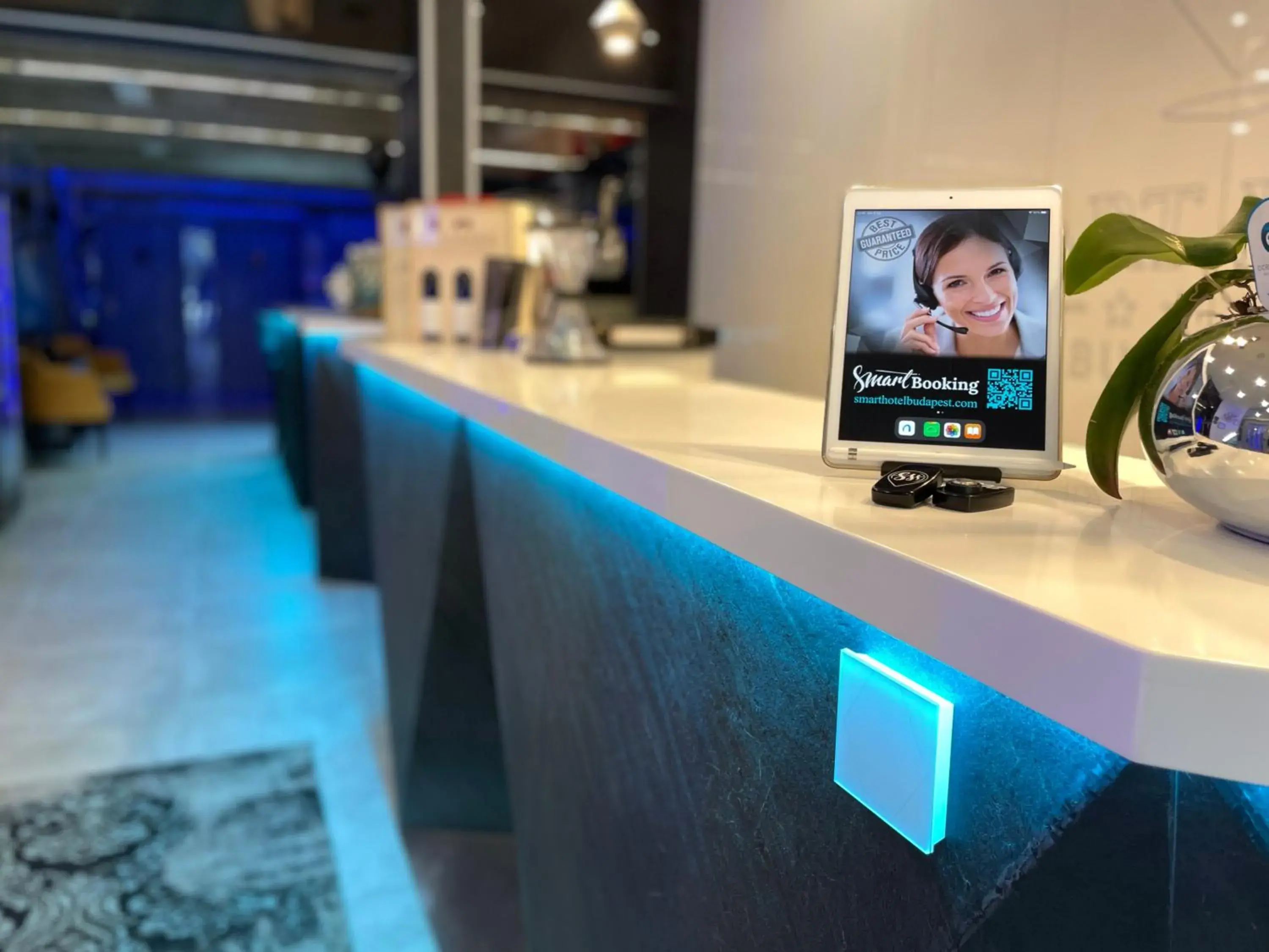 Lobby or reception in Smart Hotel Budapest Lobby or reception in Smart Hotel Budapest