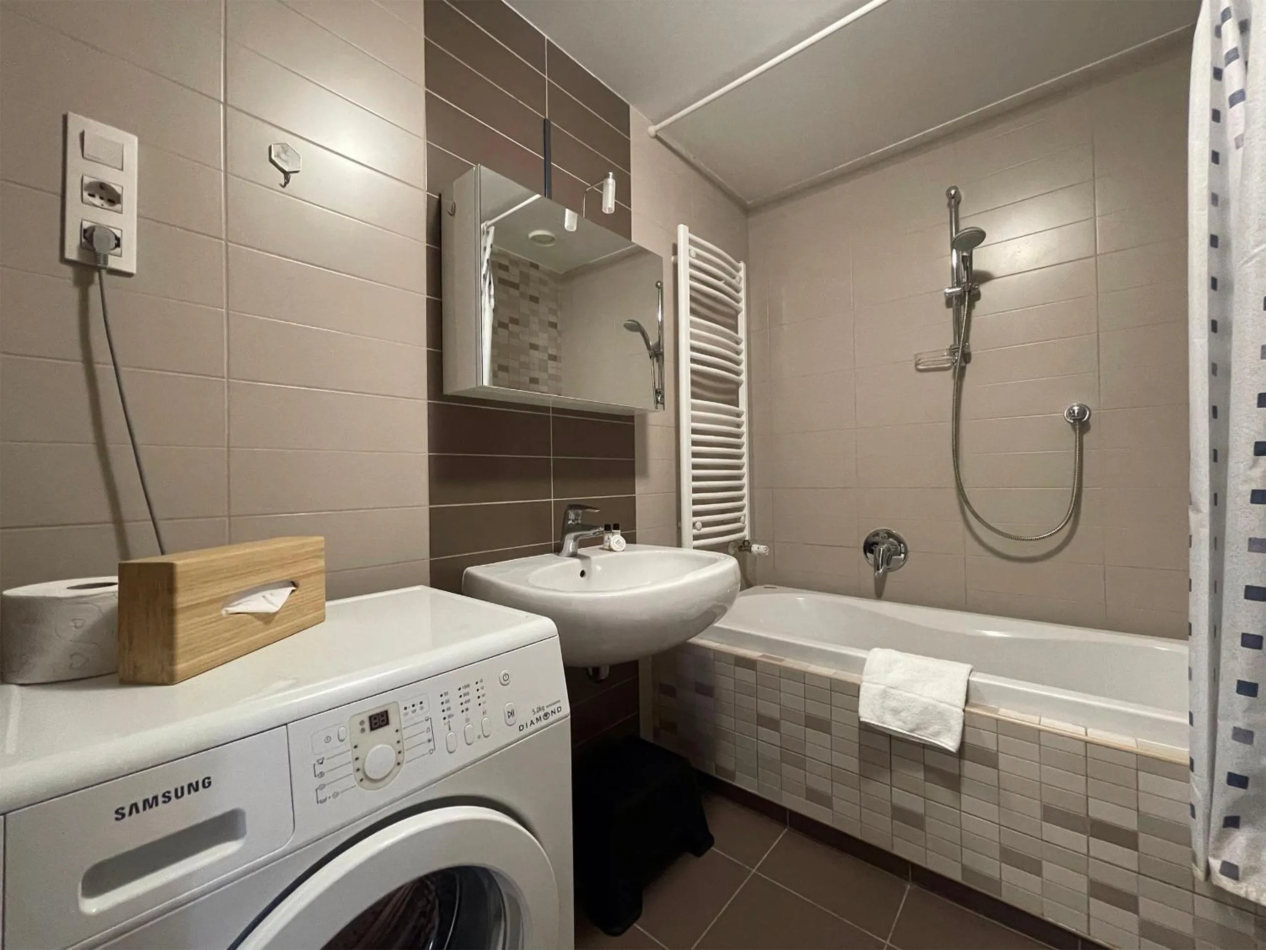 Bathroom in Smart Hotel Budapest