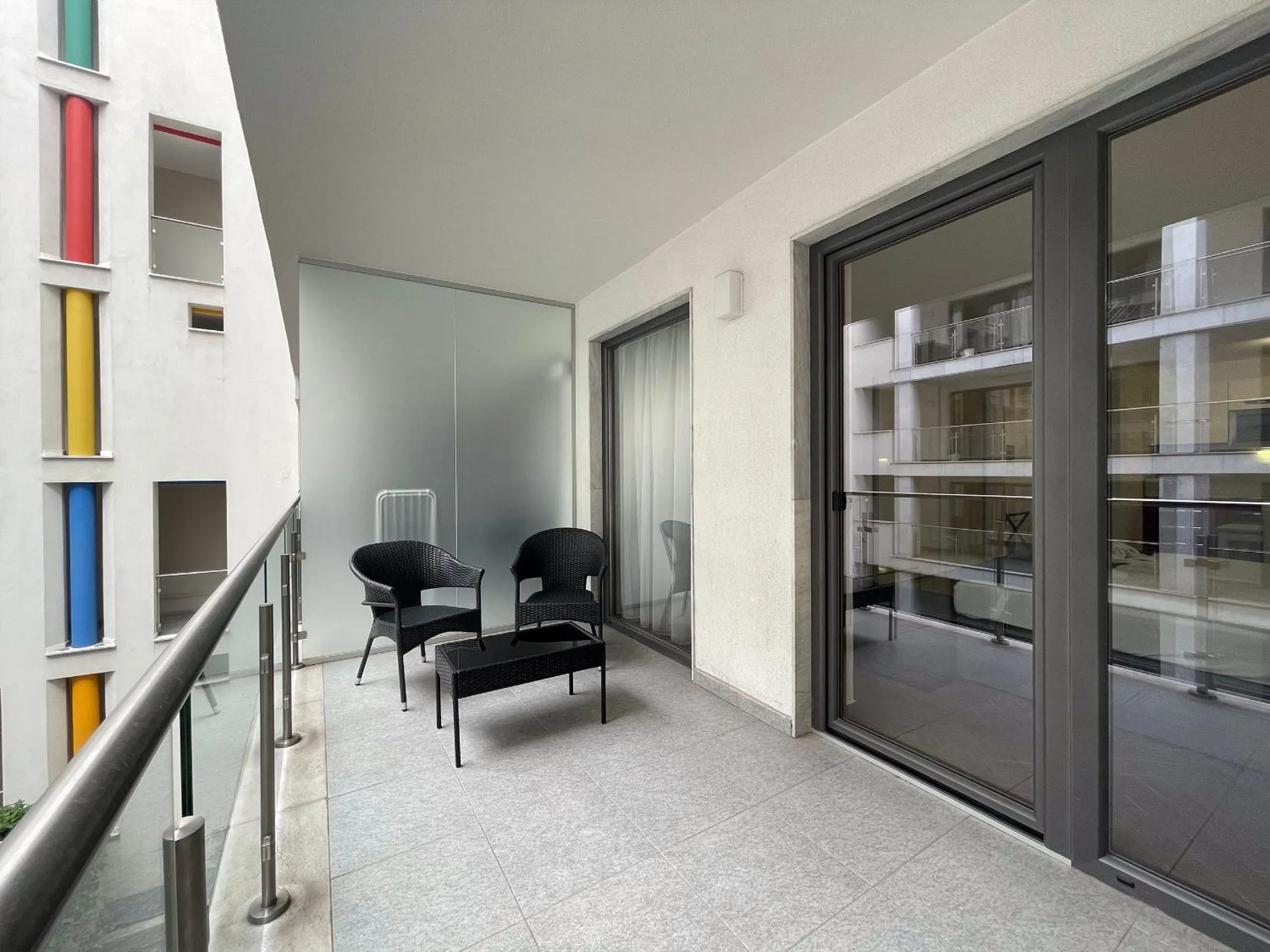 Seating area in Smart Hotel Budapest