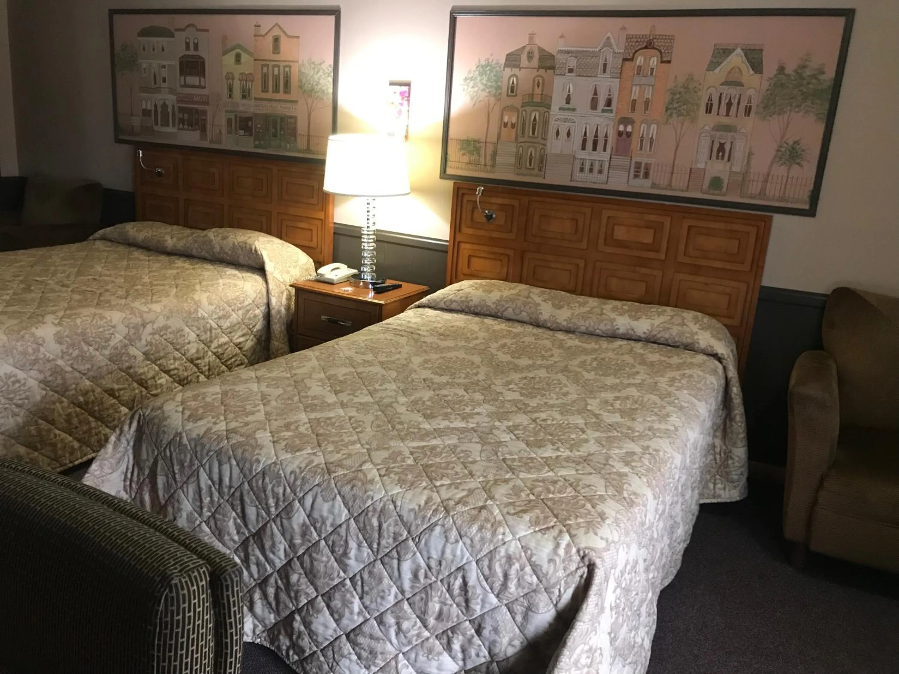 Bed in Village Inn