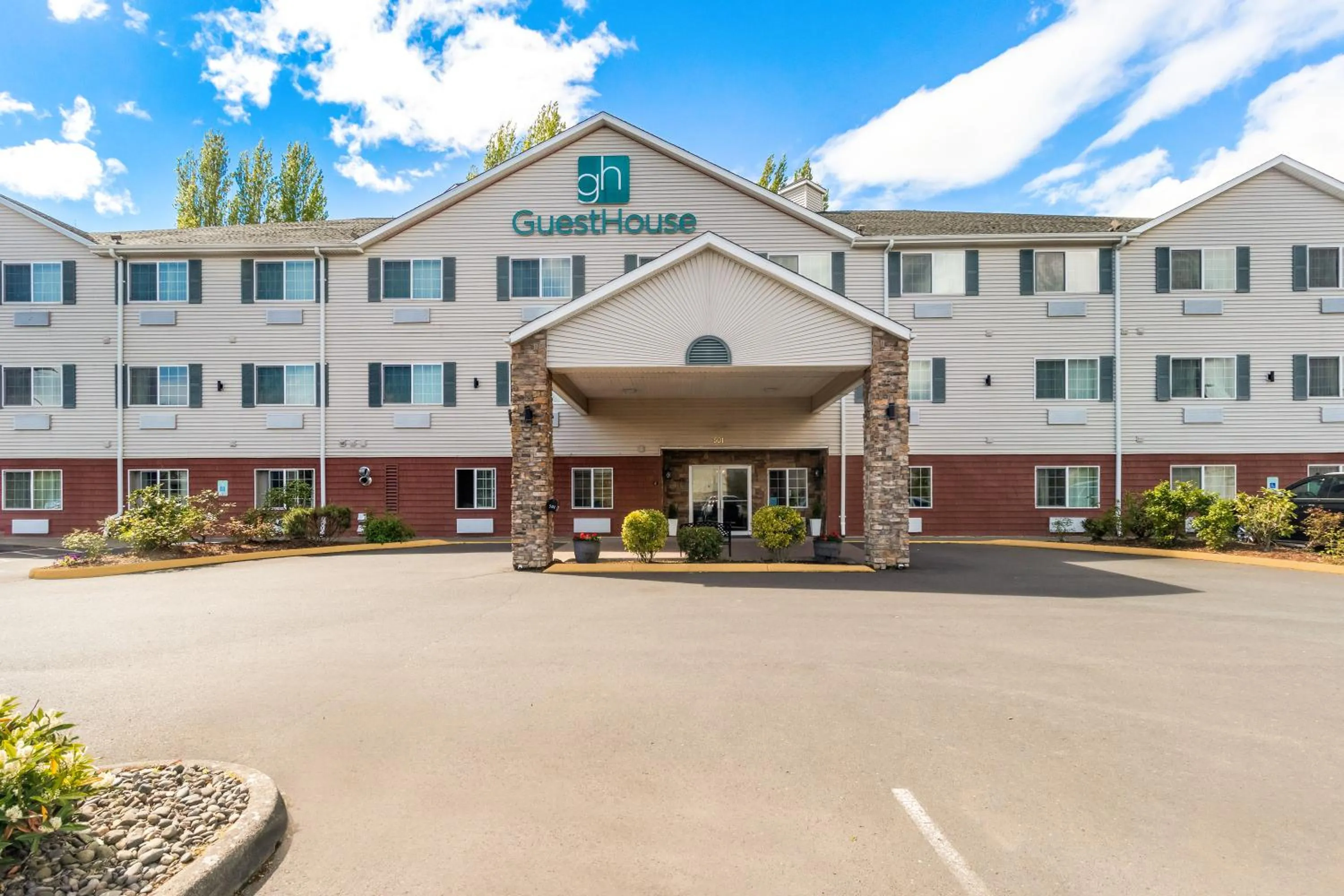 Property building in GuestHouse Inn &amp; Suites Kelso/Longview