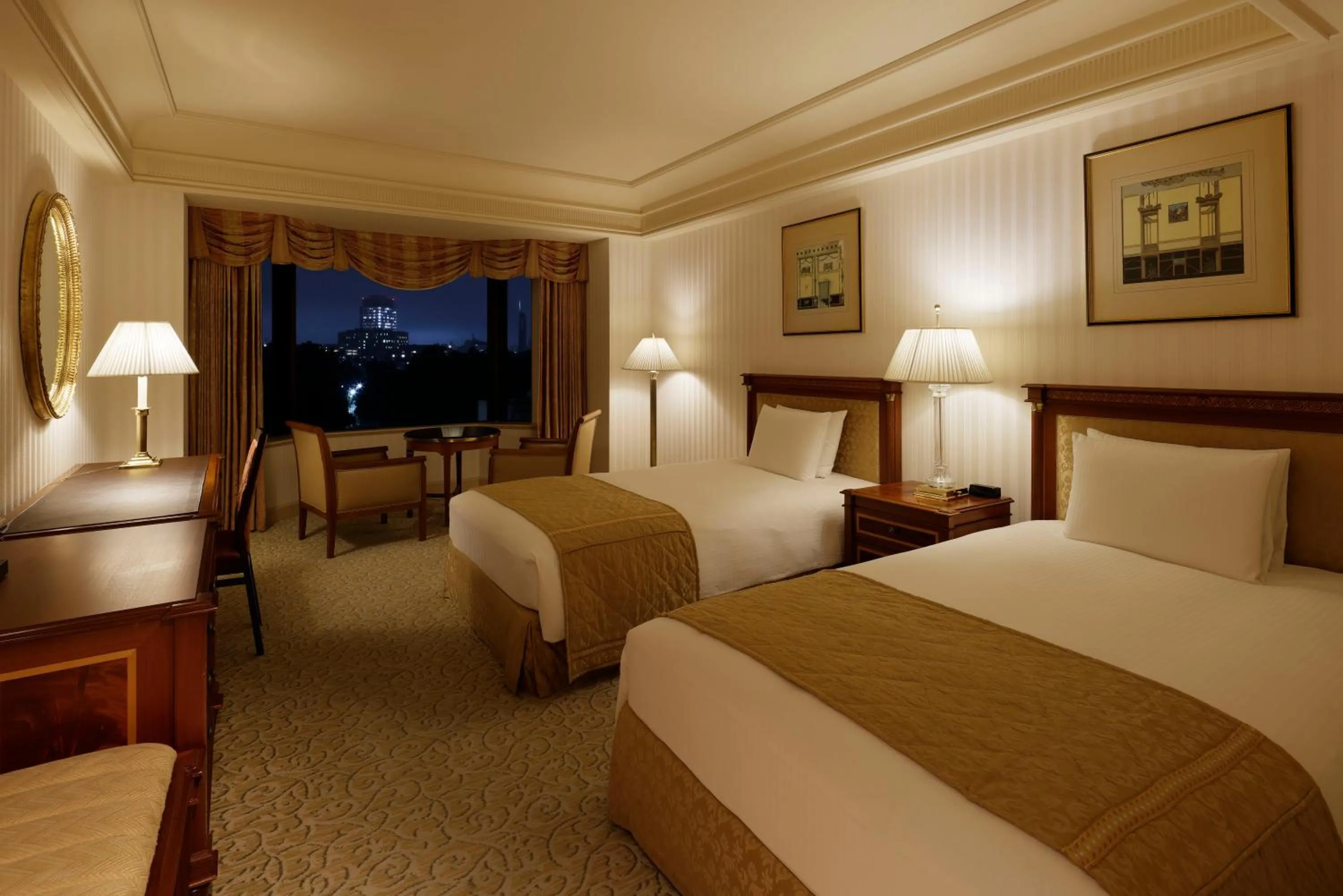 Photo of the whole room, Bed in Rihga Royal Hotel Tokyo