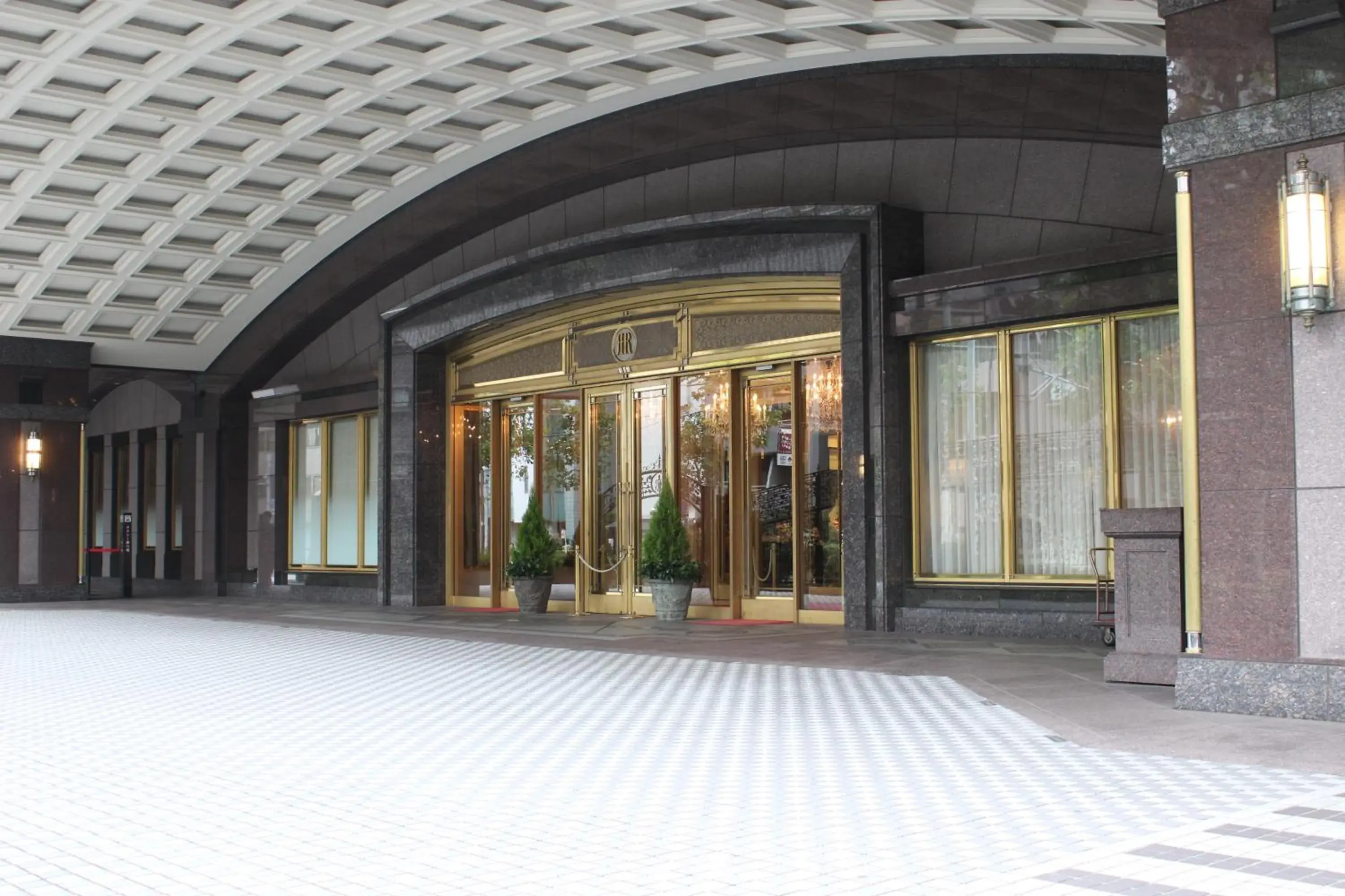 Facade/entrance in Rihga Royal Hotel Tokyo Facade/entrance in Rihga Royal Hotel Tokyo