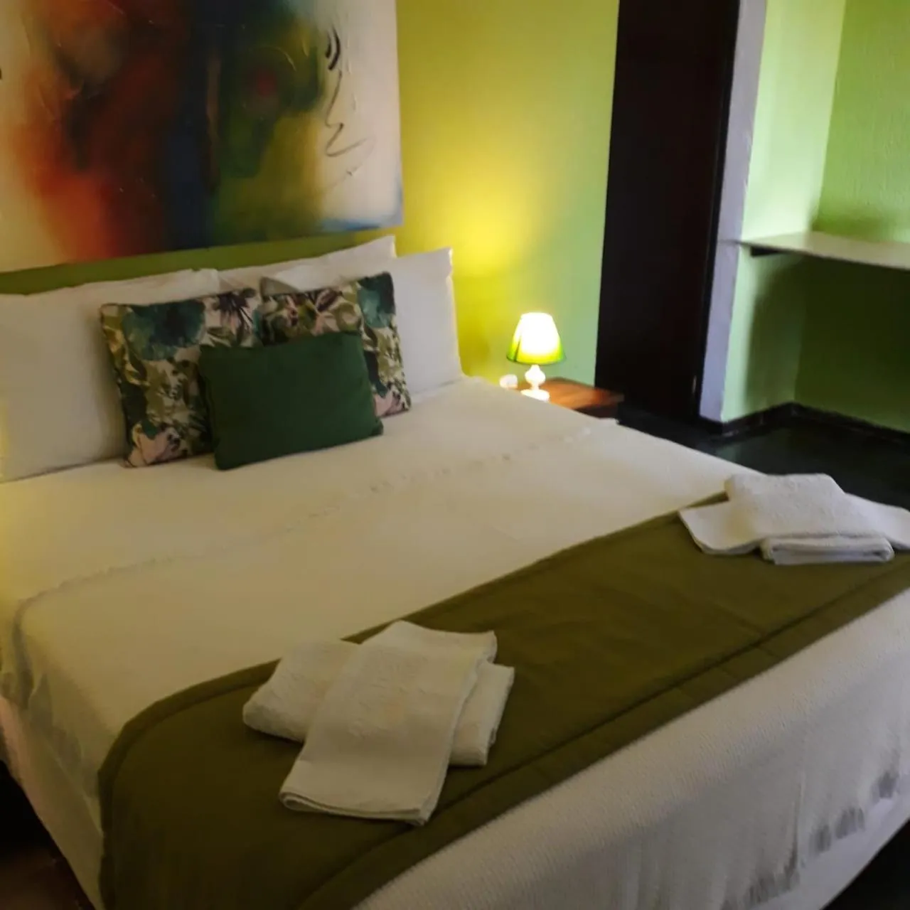 Bedroom, Bed in Pousada Vila do Sol