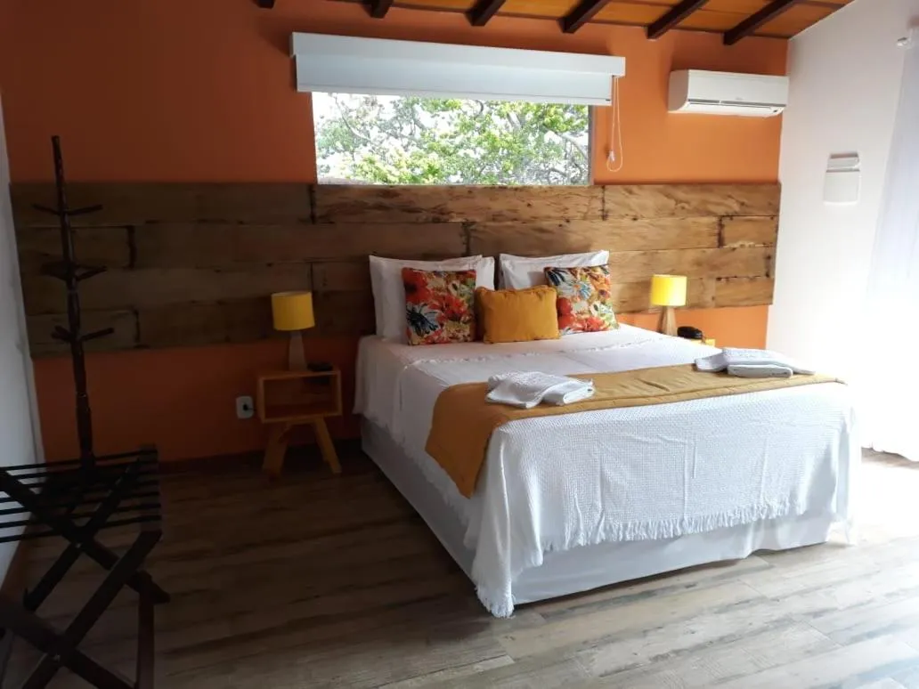 Bedroom, Bed in Pousada Vila do Sol