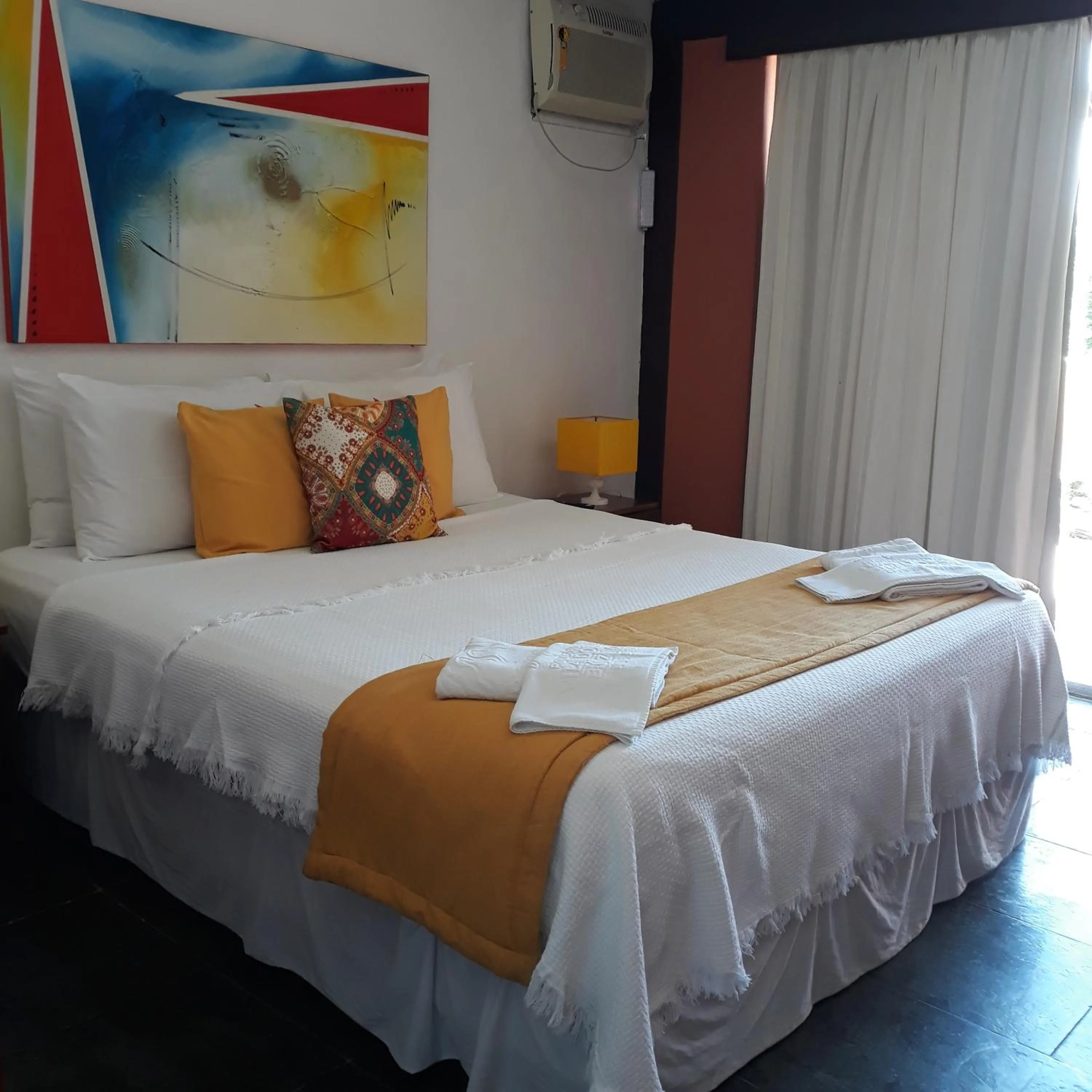 Bedroom, Bed in Pousada Vila do Sol