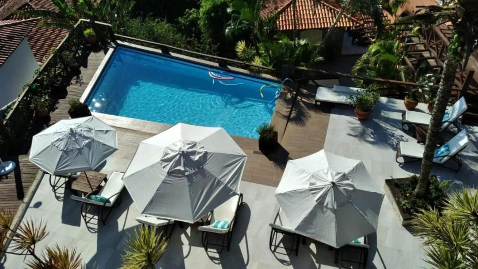 Swimming pool in Pousada Vila do Sol