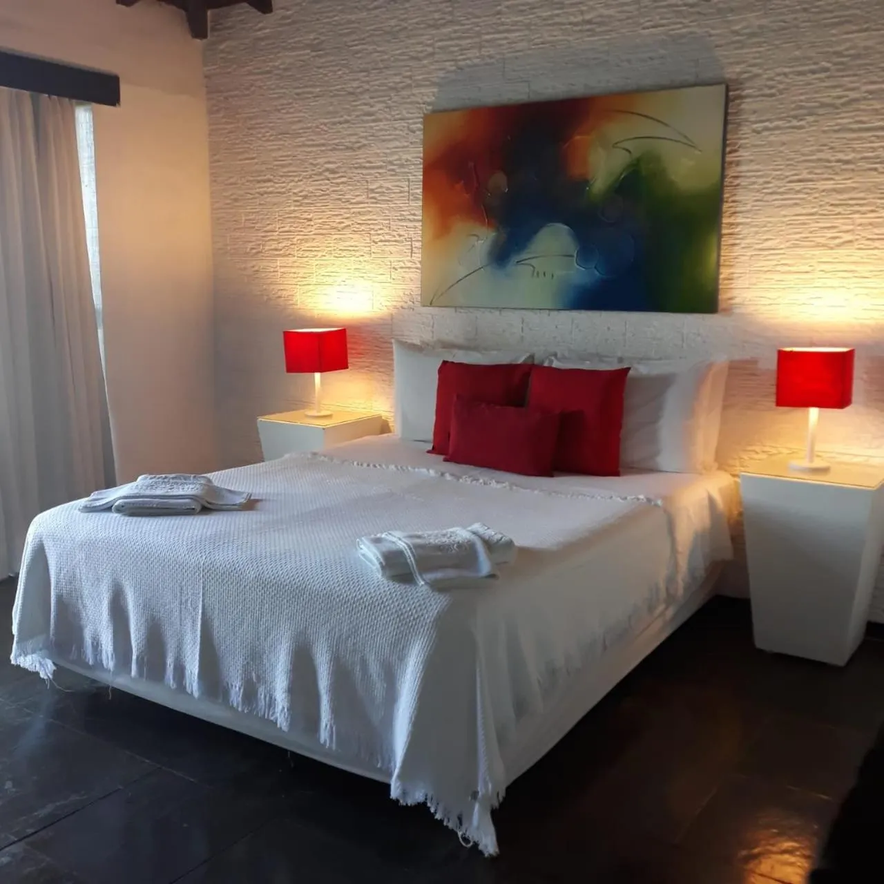 Bedroom, Bed in Pousada Vila do Sol