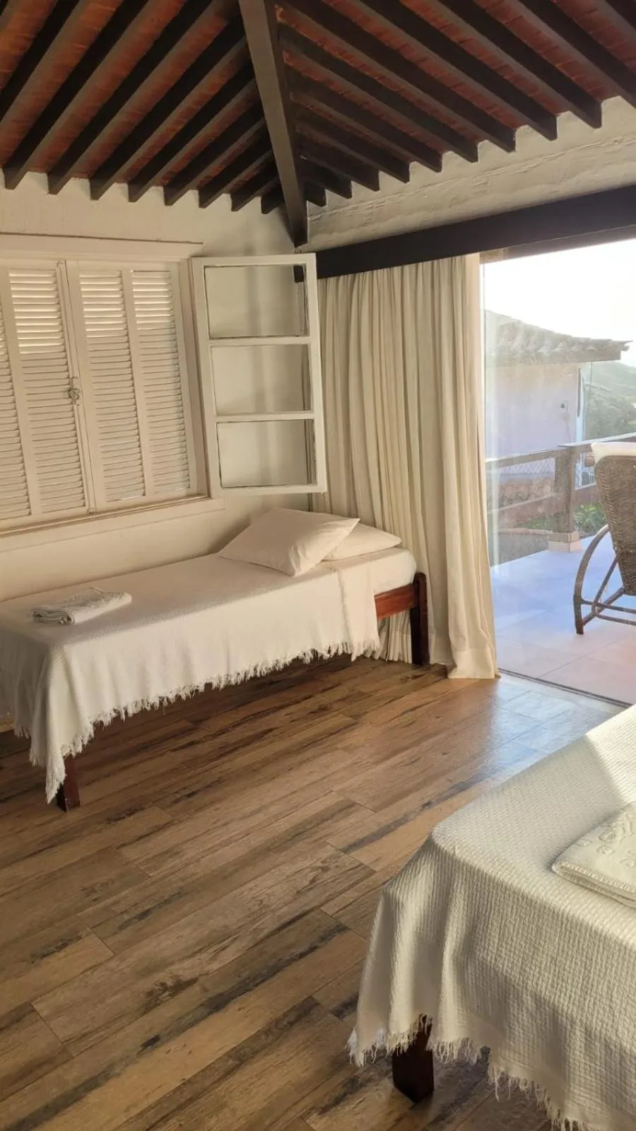 Bedroom, Bed in Pousada Vila do Sol