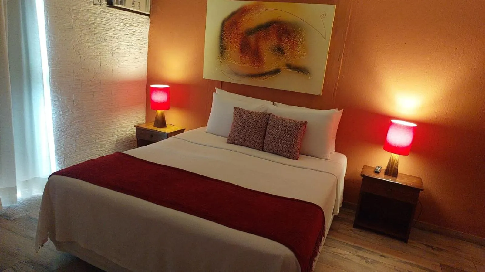 Bed in Pousada Vila do Sol