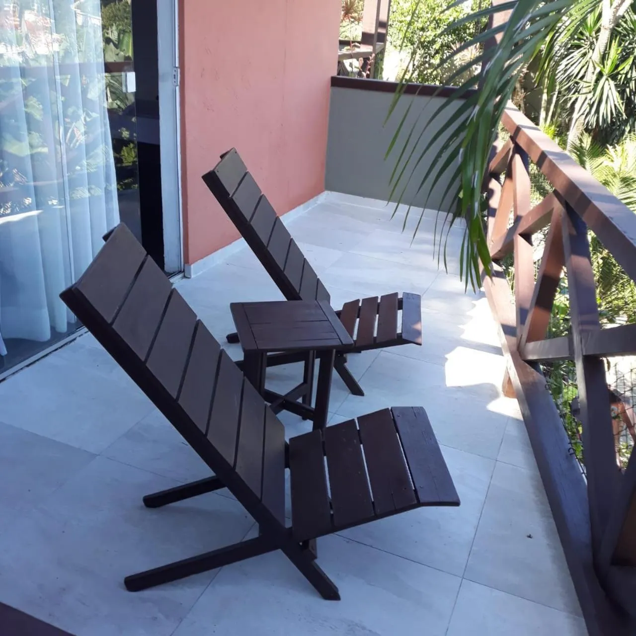 Balcony/Terrace in Pousada Vila do Sol