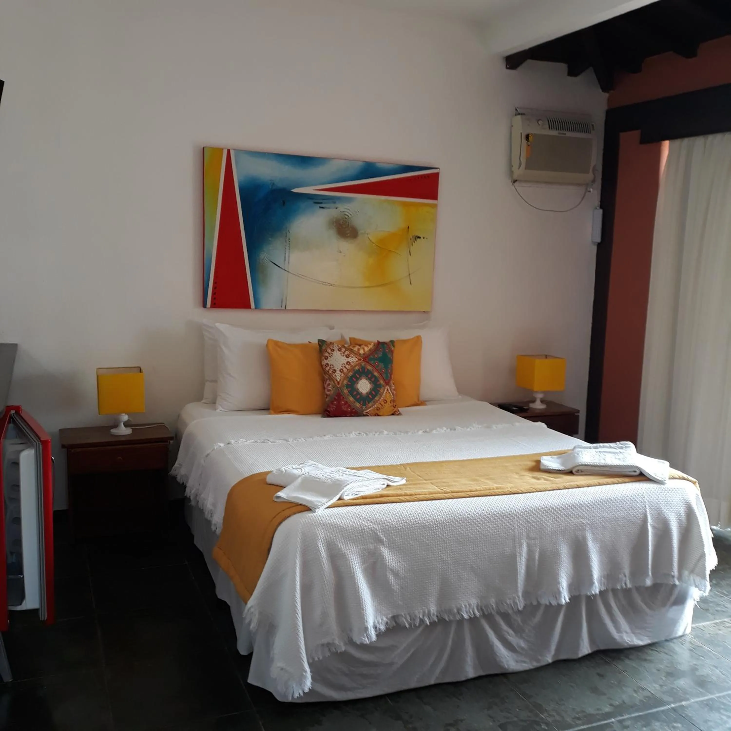 Bedroom, Bed in Pousada Vila do Sol